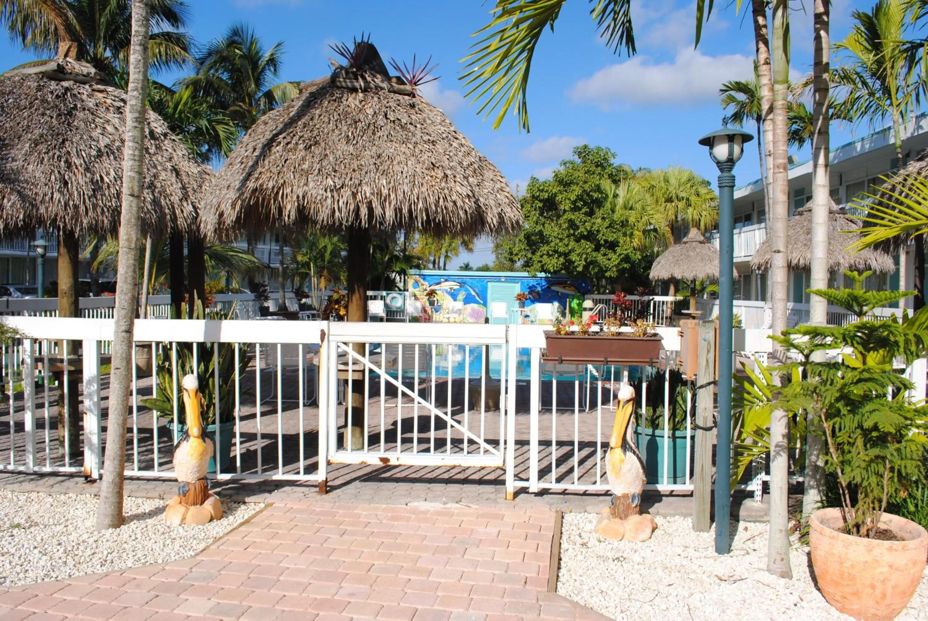 Patio in Floridian Hotel