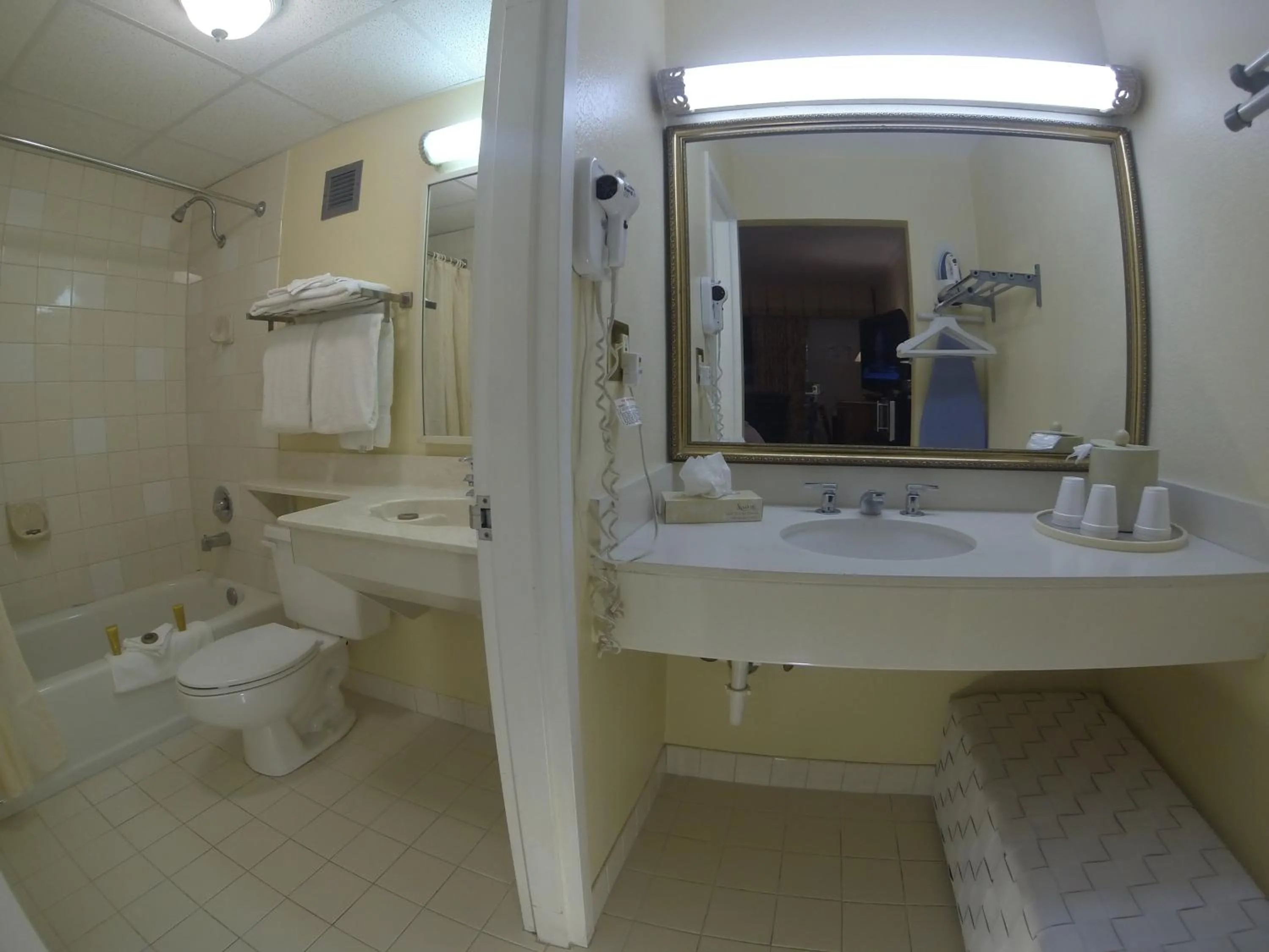 Toilet in Floridian Hotel