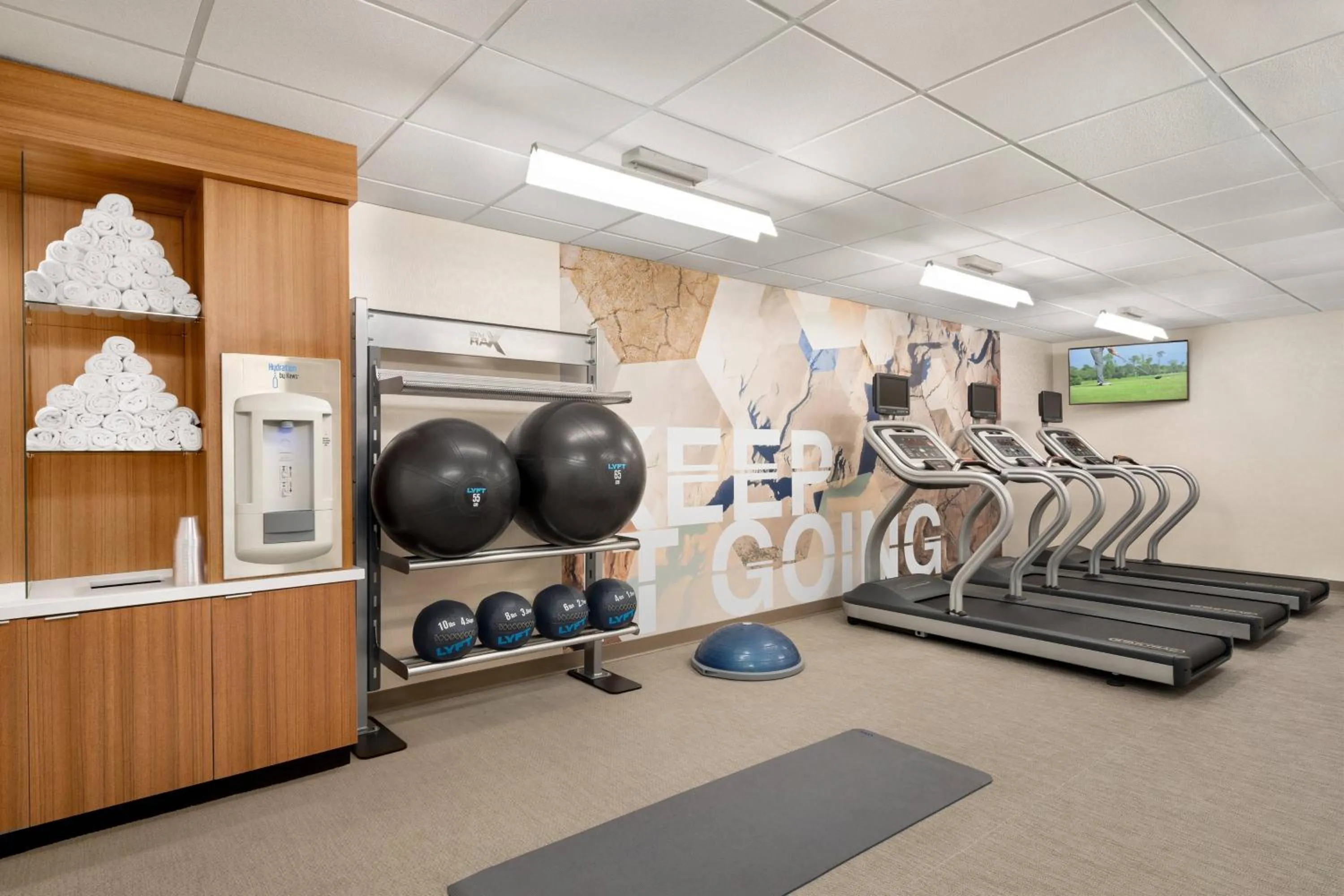 Fitness centre/facilities in SpringHill Suites Phoenix Chandler/Fashion Center