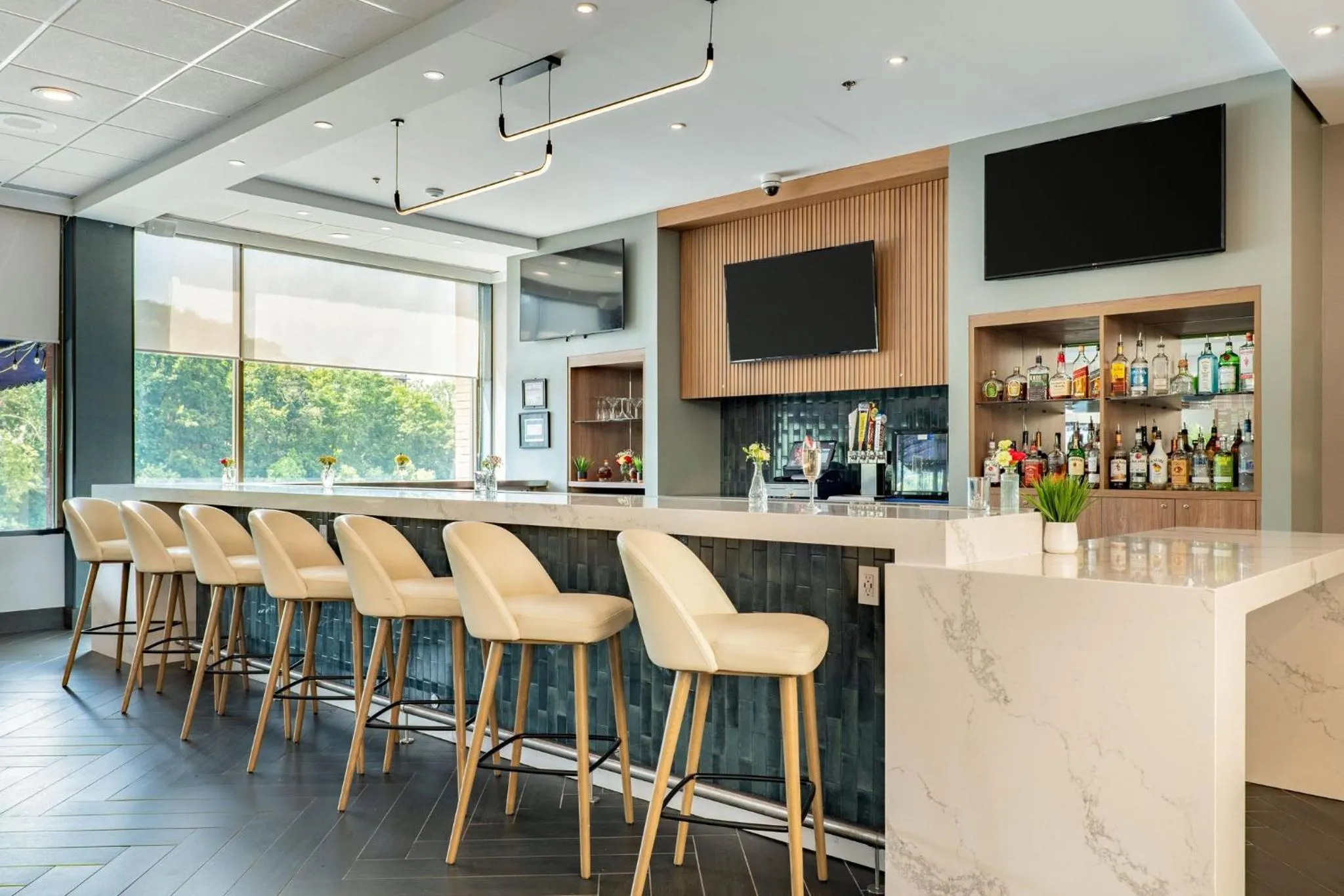 Lounge or bar in Holiday Inn Binghamton-Downtown Hawley Street by IHG