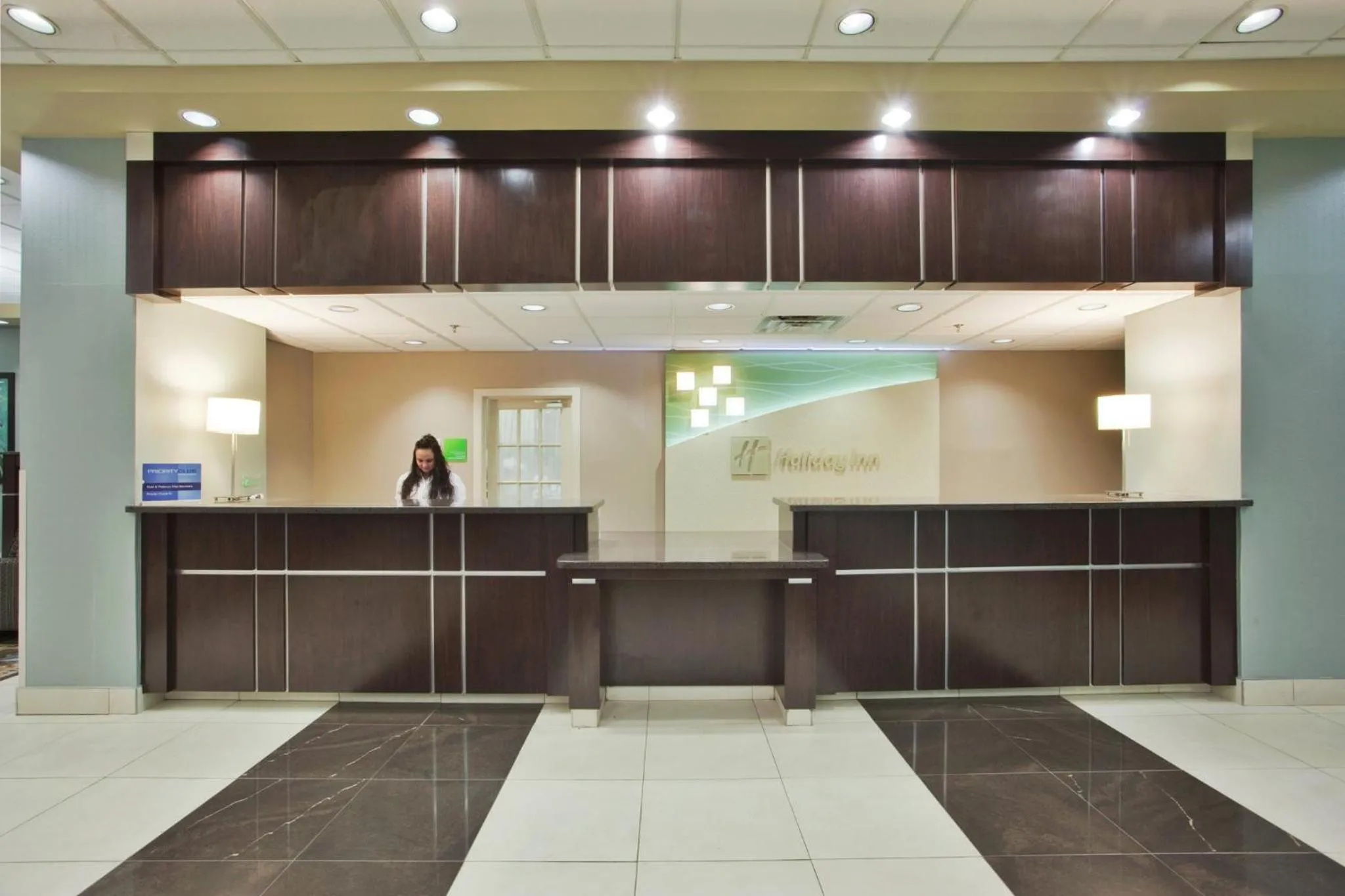 Lobby or reception in Holiday Inn Binghamton-Downtown Hawley Street by IHG
