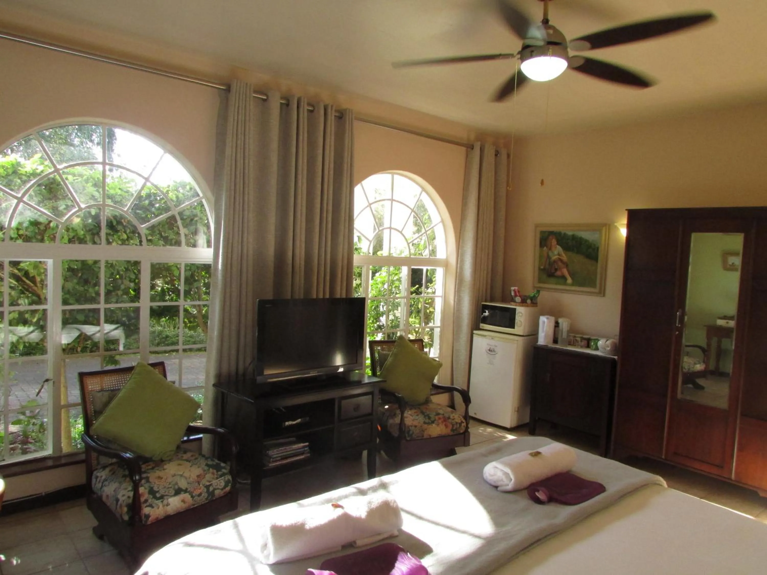 Seating area in Bancroft B&B