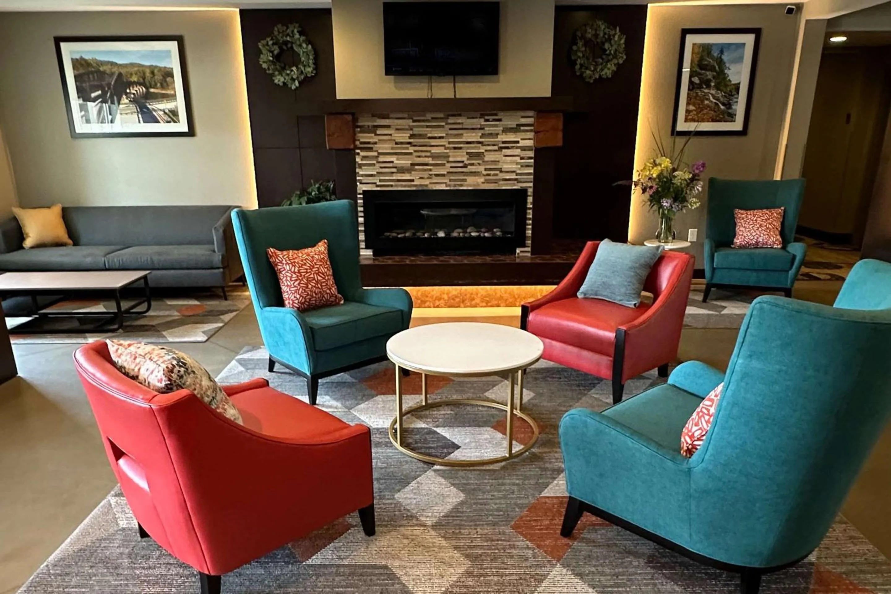 Lobby or reception in Comfort Inn Connellsville Riverview