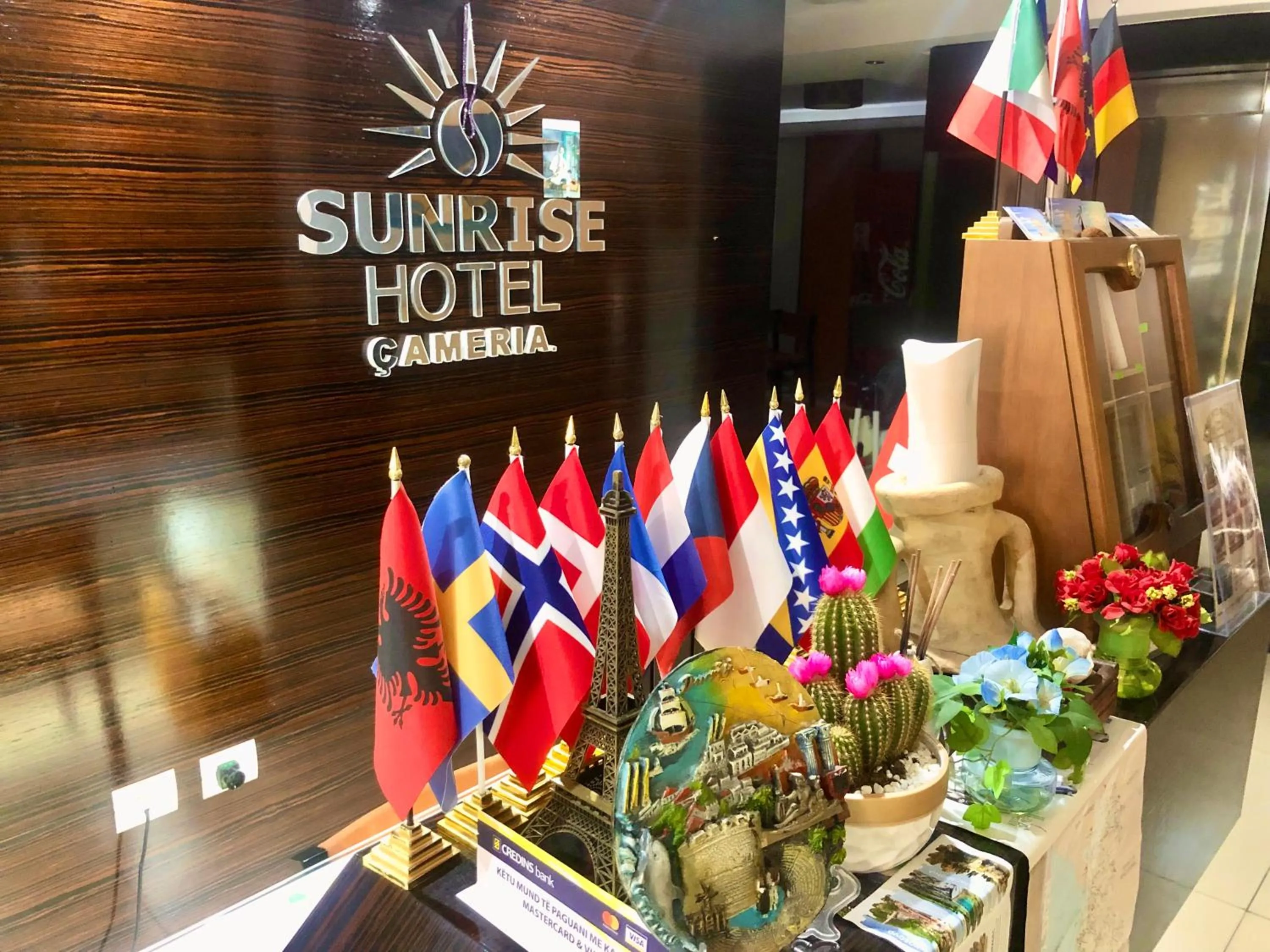 Lobby or reception in Sunrise Hotel Cameria