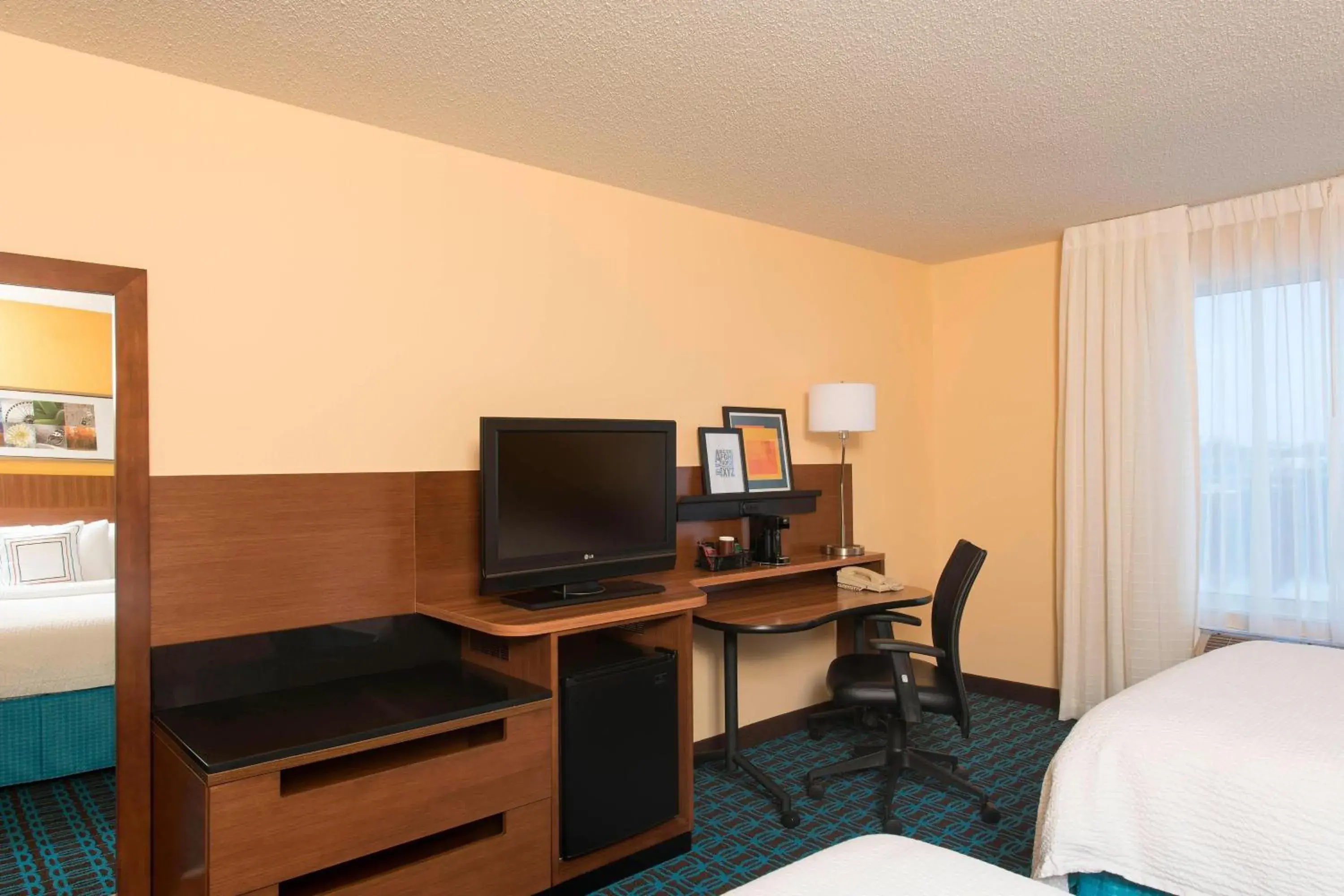 Double Room with Two Double Beds in Fairfield Inn and Suites by Marriott Chicago St. Charles Double Room with Two Double Beds in Fairfield Inn and Suites by Marriott Chicago St. Charles