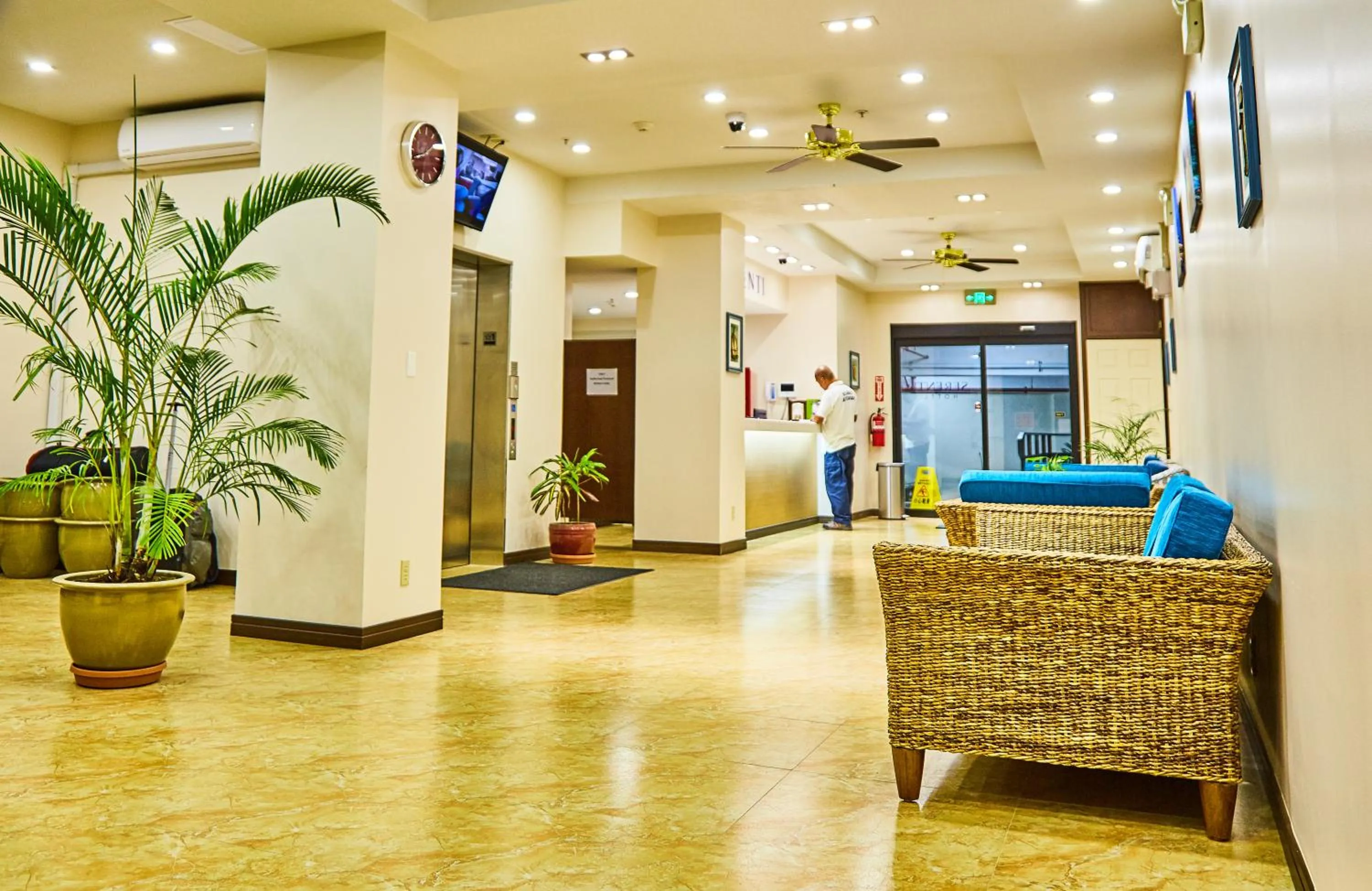 Lobby or reception in Serenti Hotel Saipan