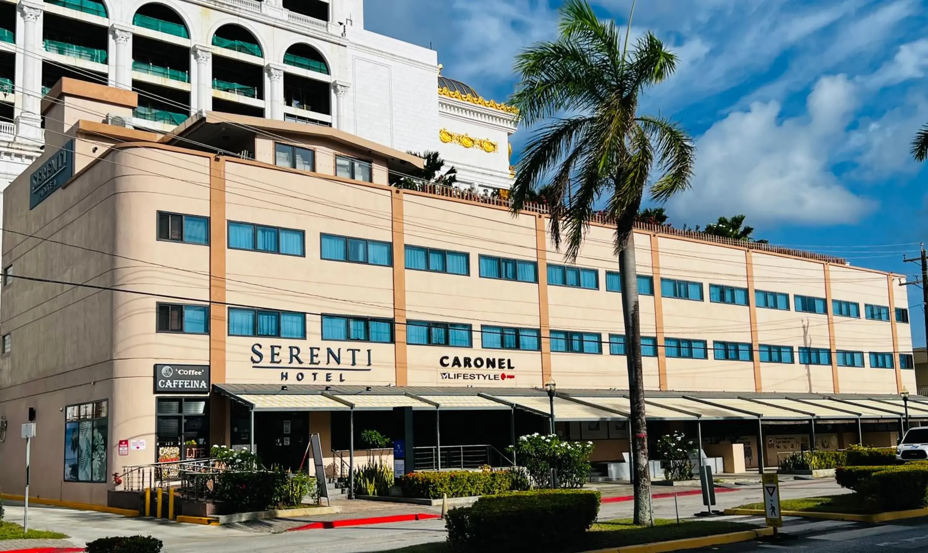 Property building in Serenti Hotel Saipan Property building in Serenti Hotel Saipan