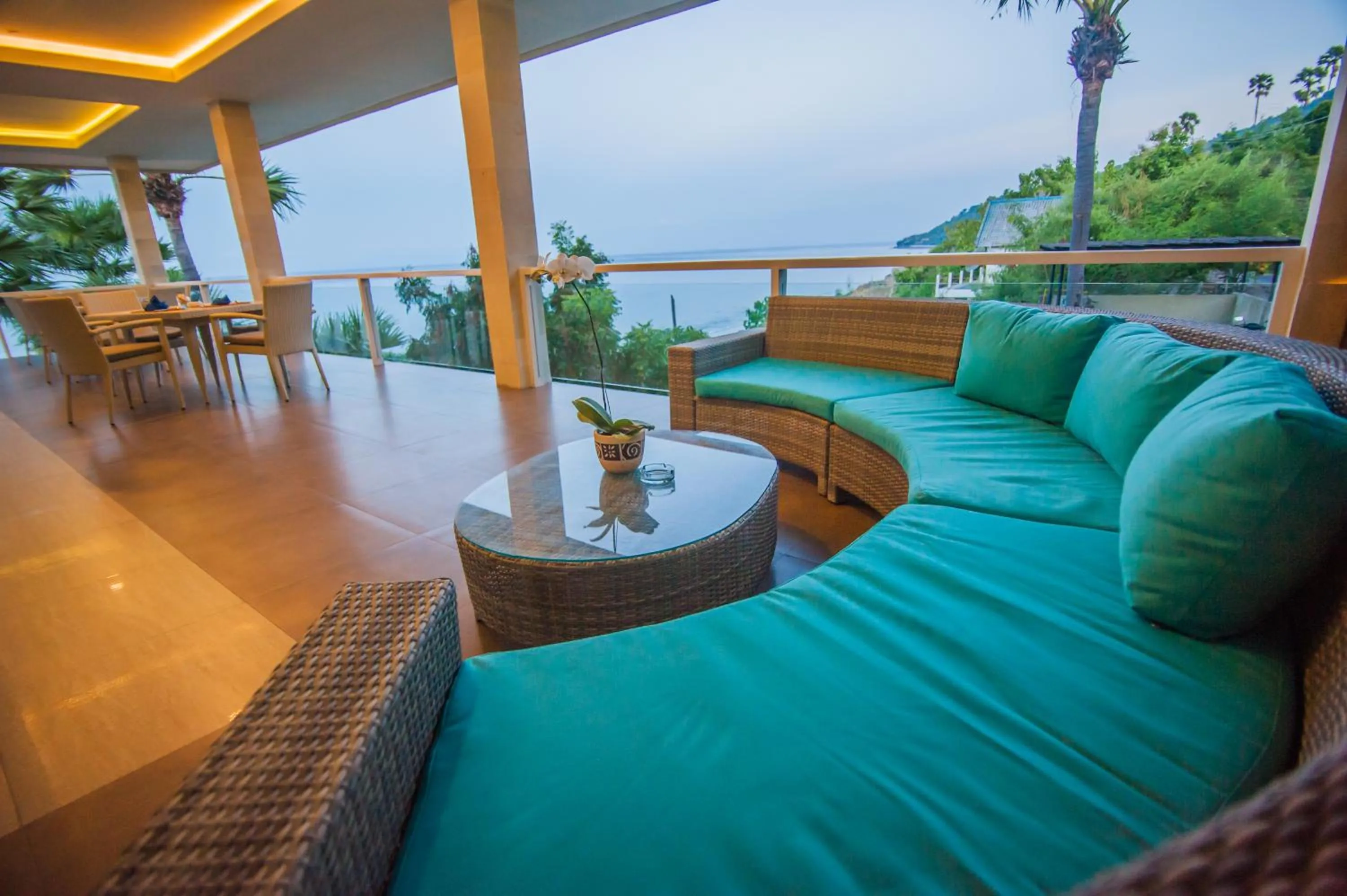 Seating area in Ibus Beach Hotel