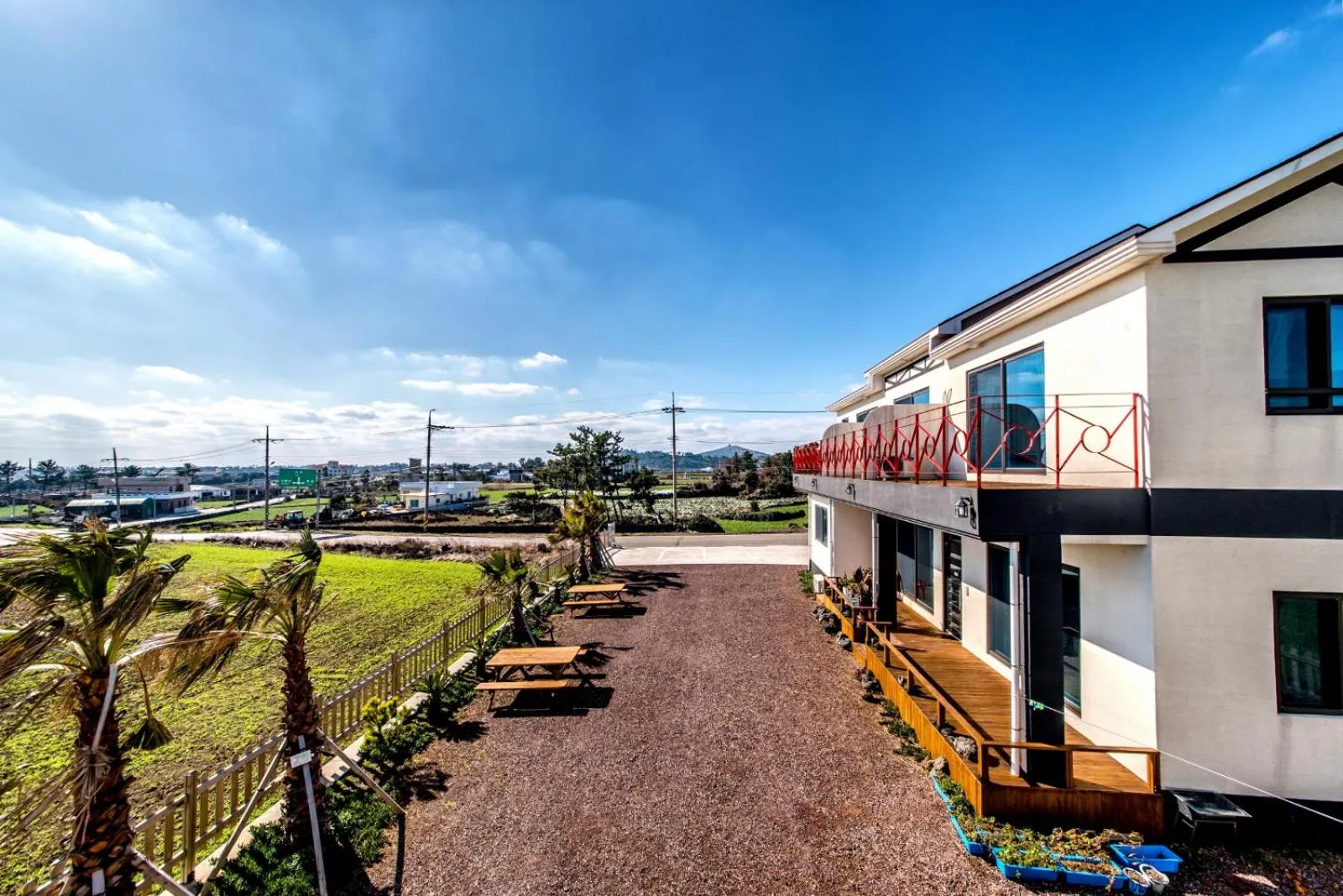 Garden view in Lohas Pension