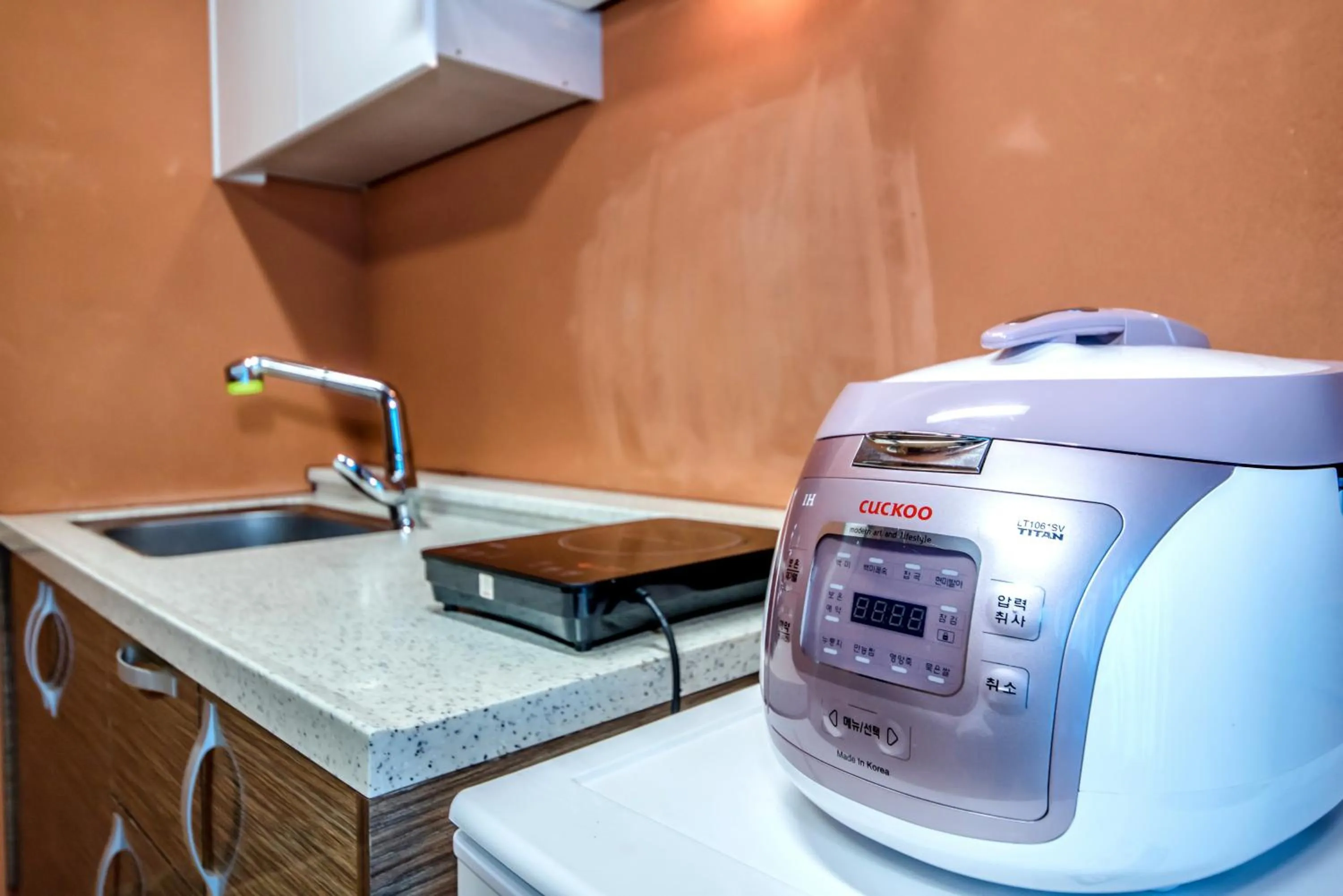 kitchen in Lohas Pension