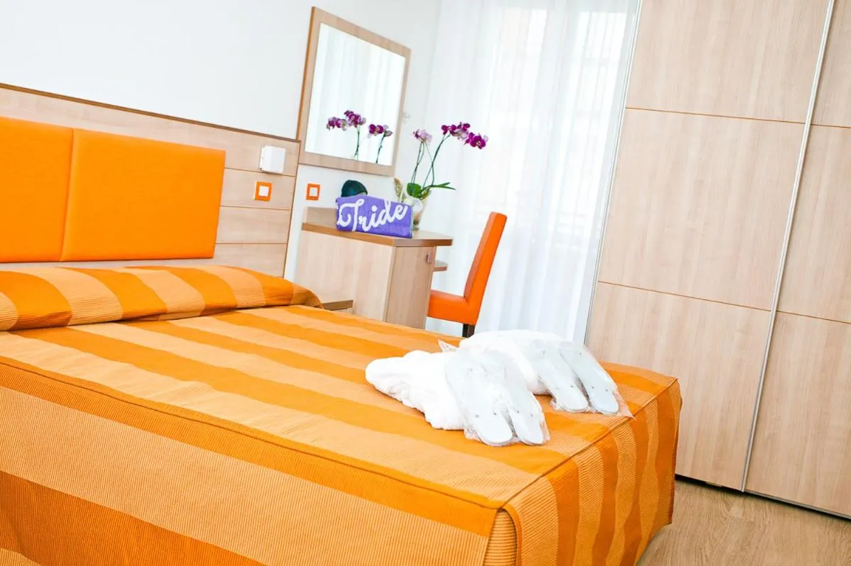 Decorative detail, Bed in Hotel Iride & Spa bed&breakfast