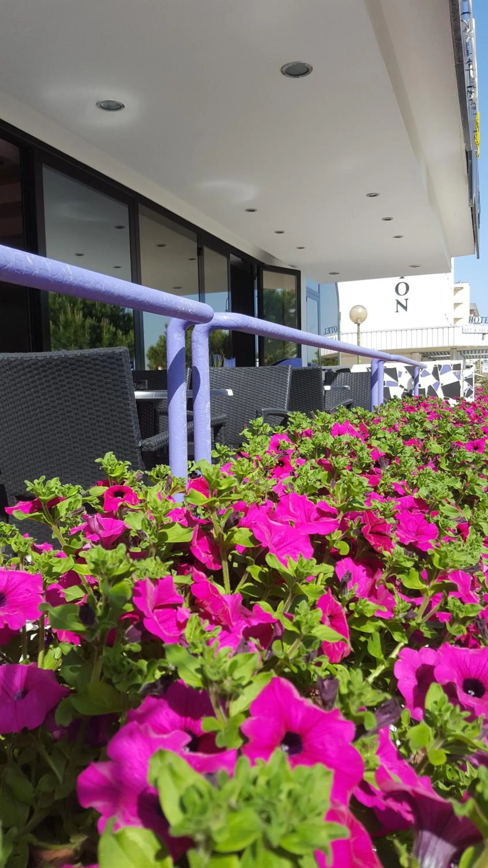 Balcony/Terrace in Hotel Iride & Spa bed&breakfast