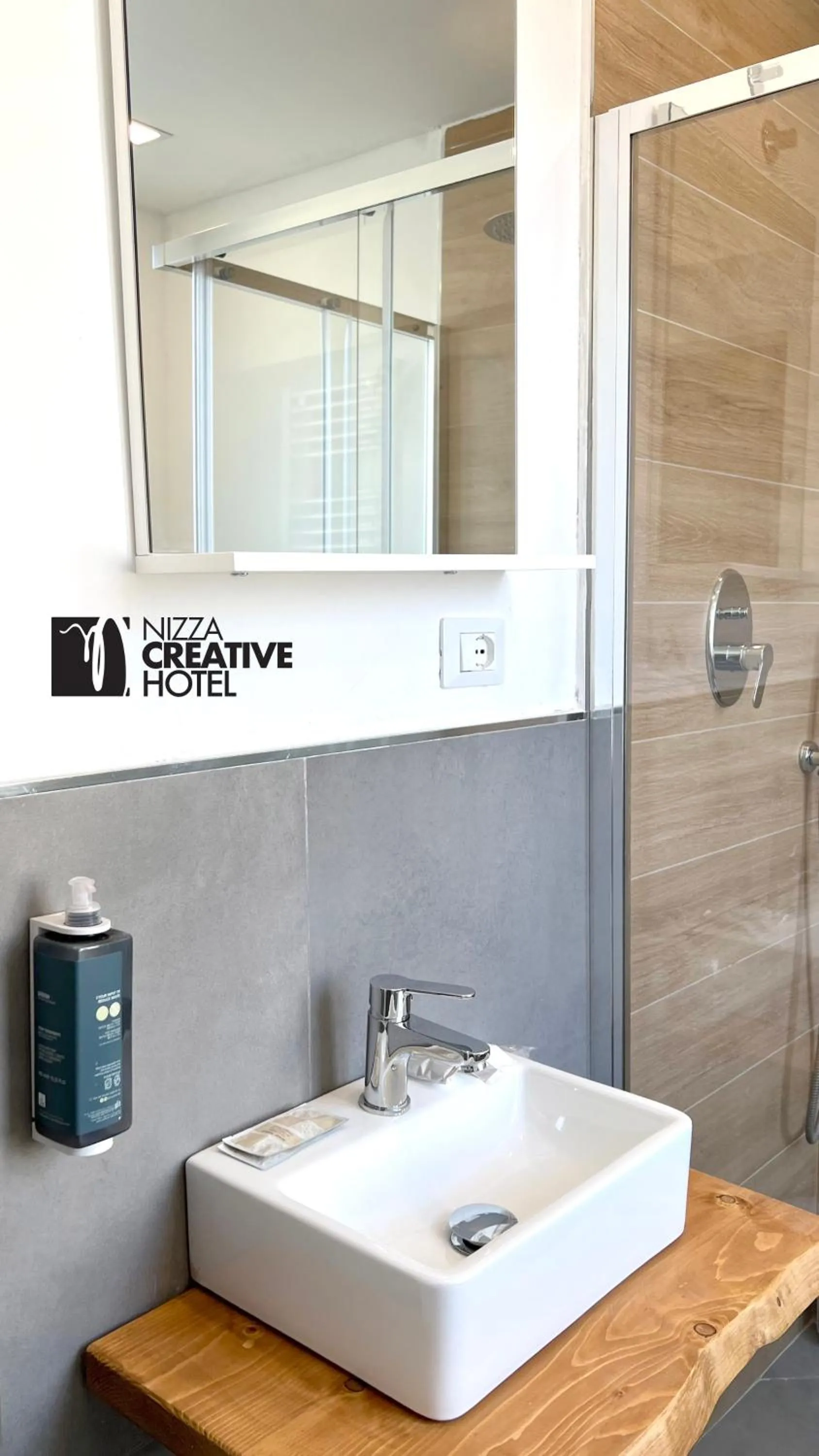 Bathroom in Hotel Nizza Creative Hotel