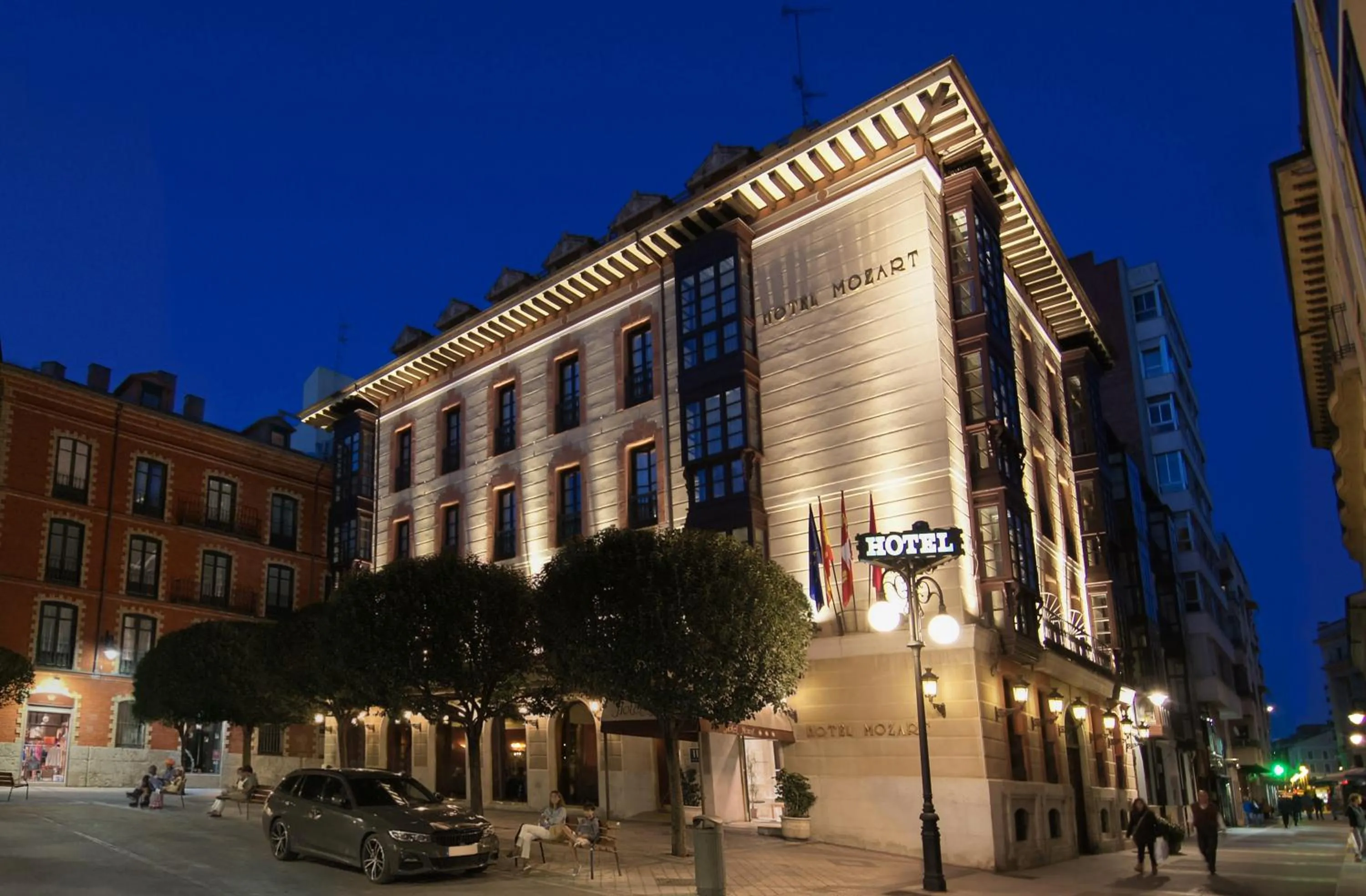 Property building in Hotel Mozart