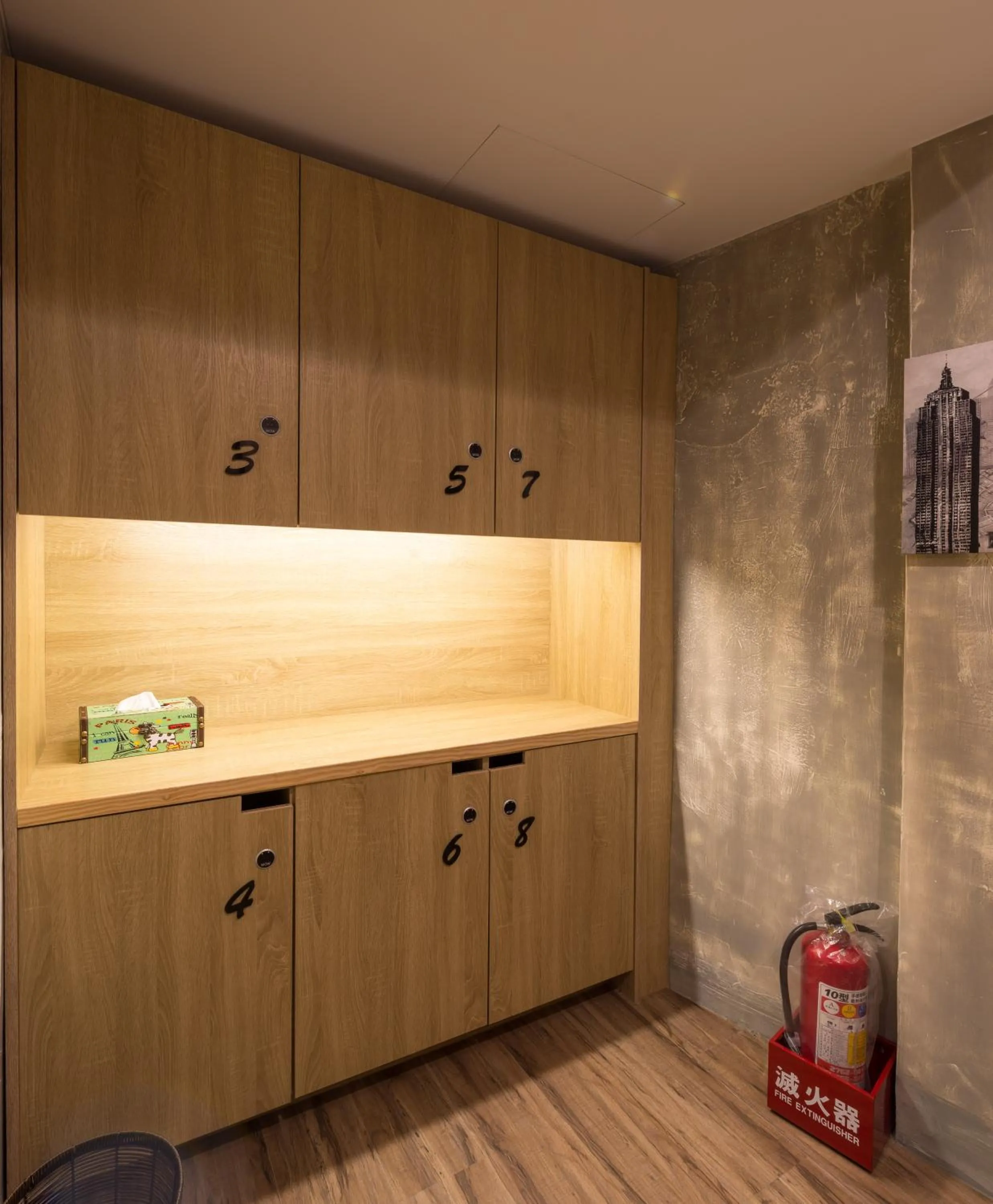 Decorative detail in Beimen WOW Poshtel