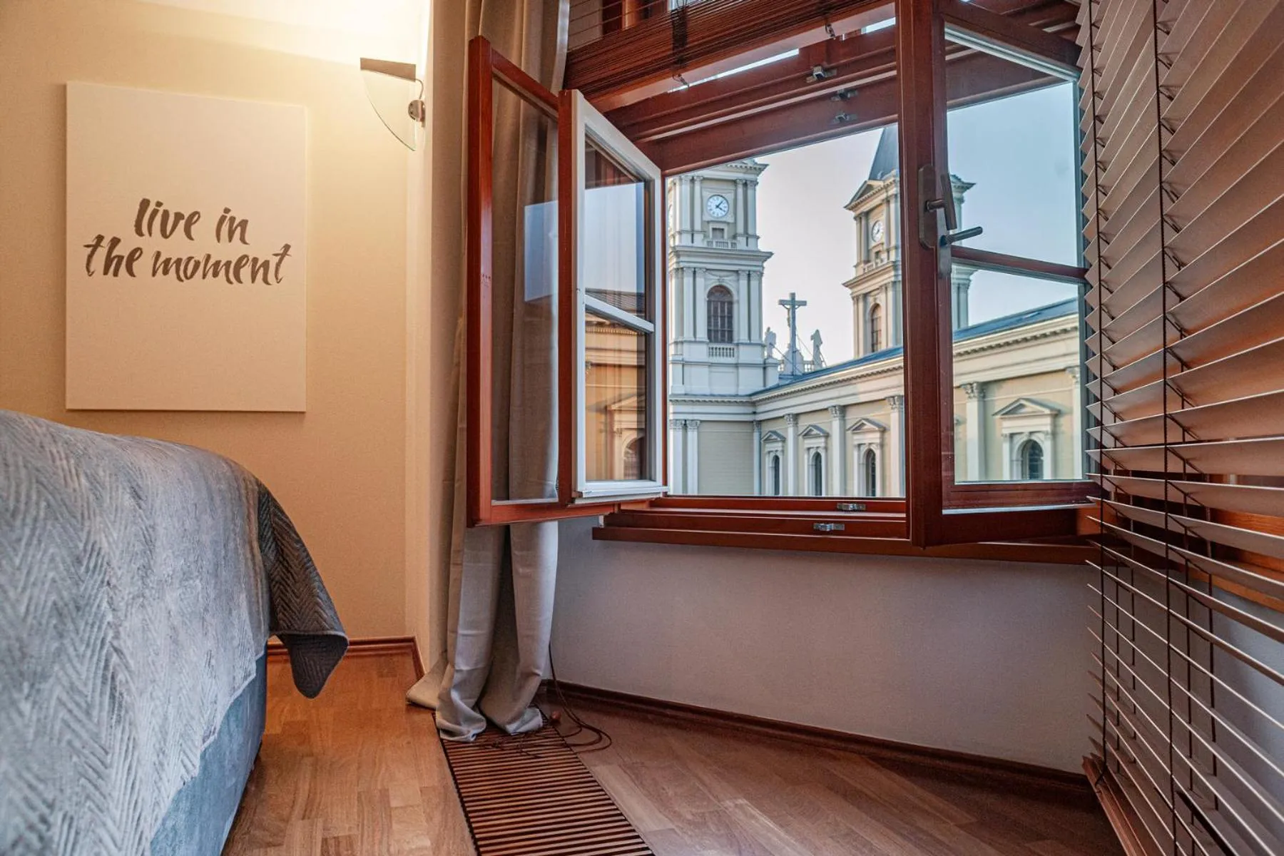 Bed in STING Boutique Apartments