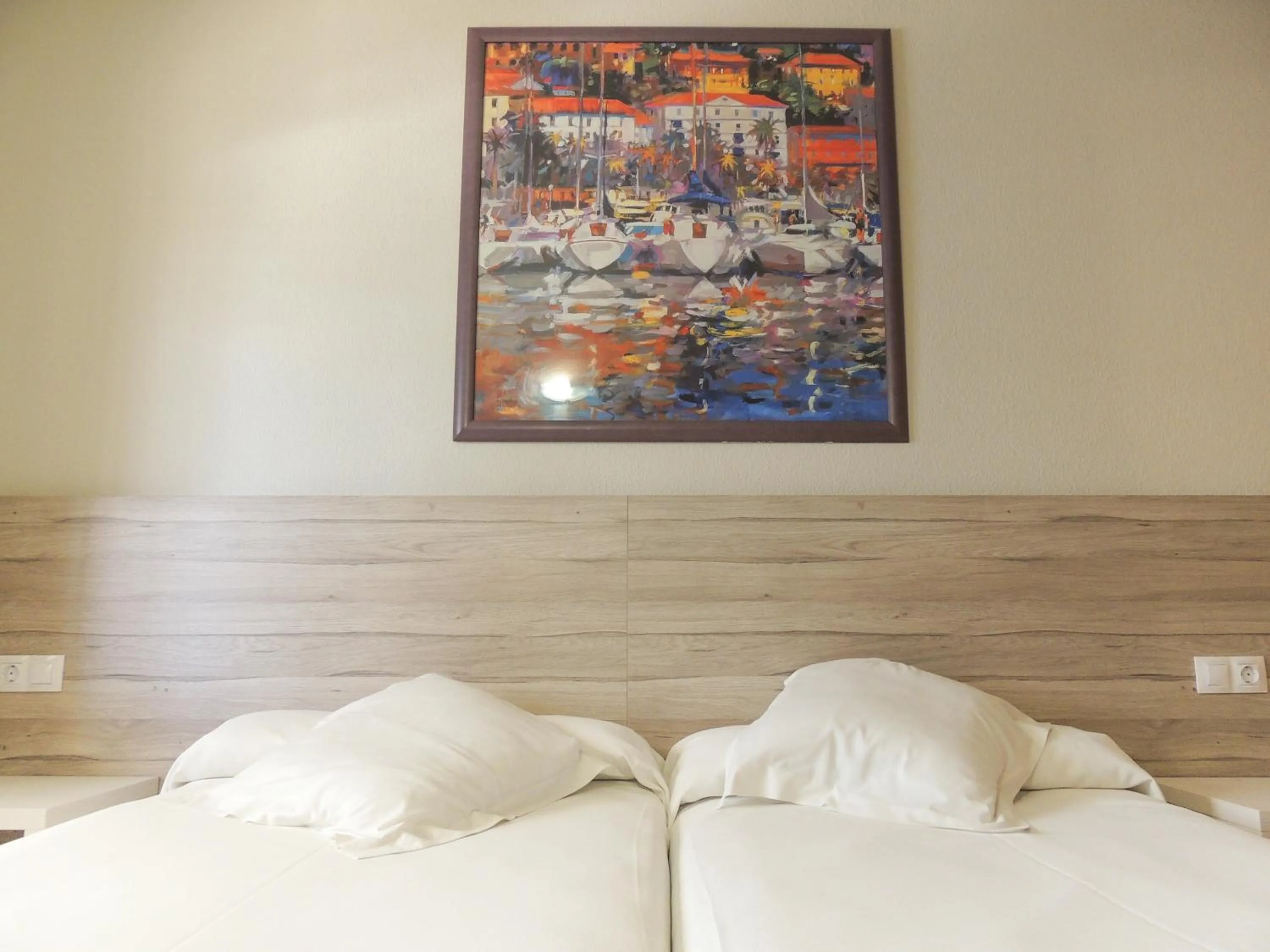 Bed in Apartamentos Turísticos Augustus