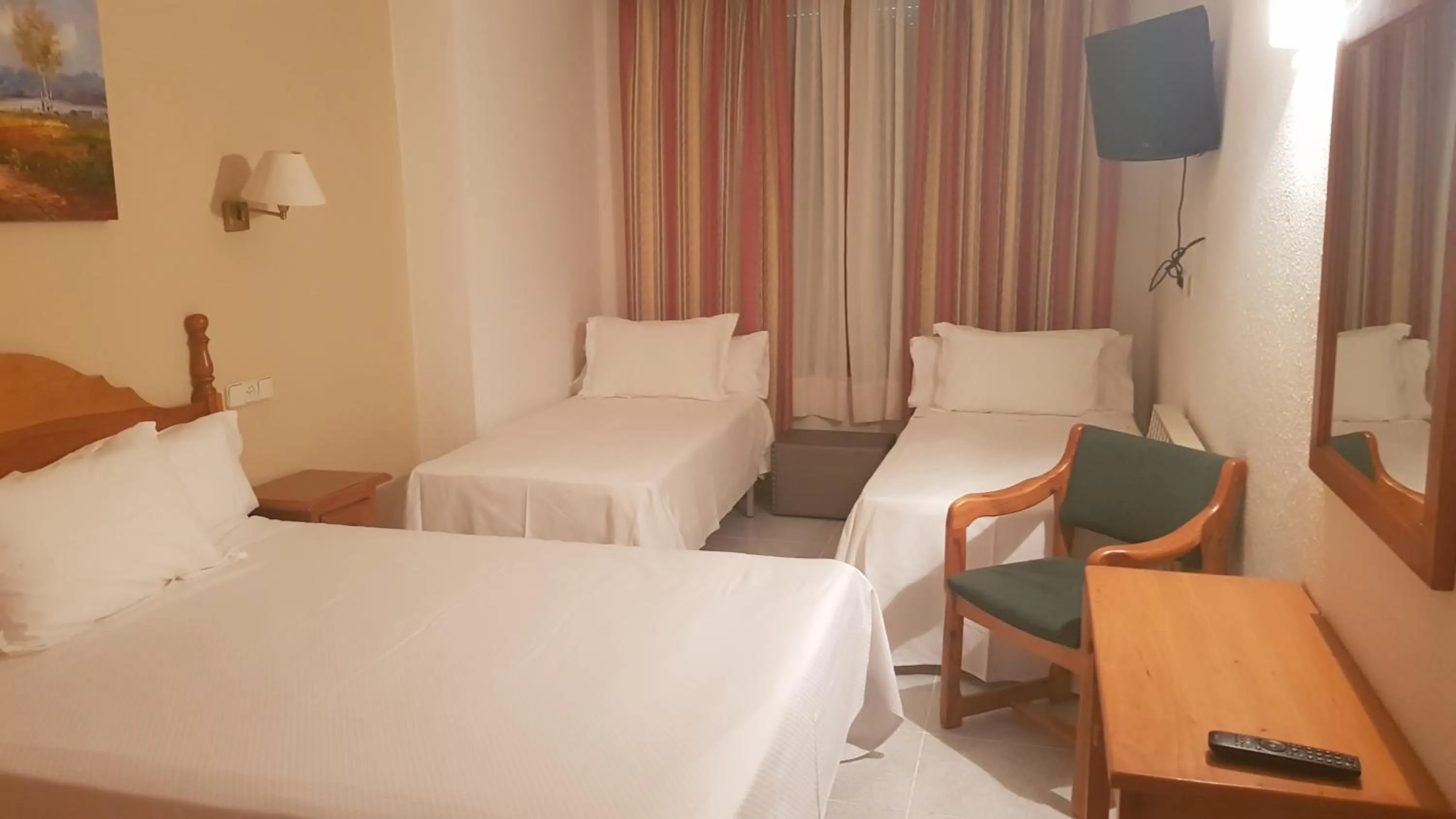 Decorative detail, Bed in Hotel Turmo