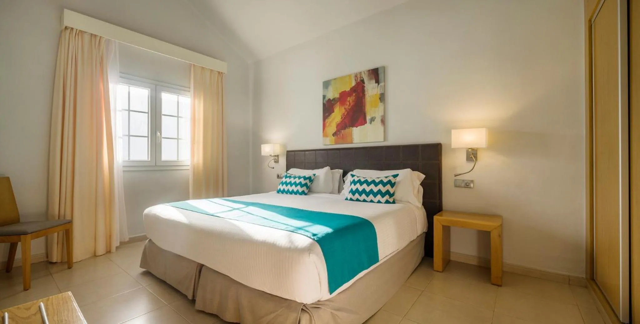 Bedroom, Bed in ILUNION Costa Sal Lanzarote