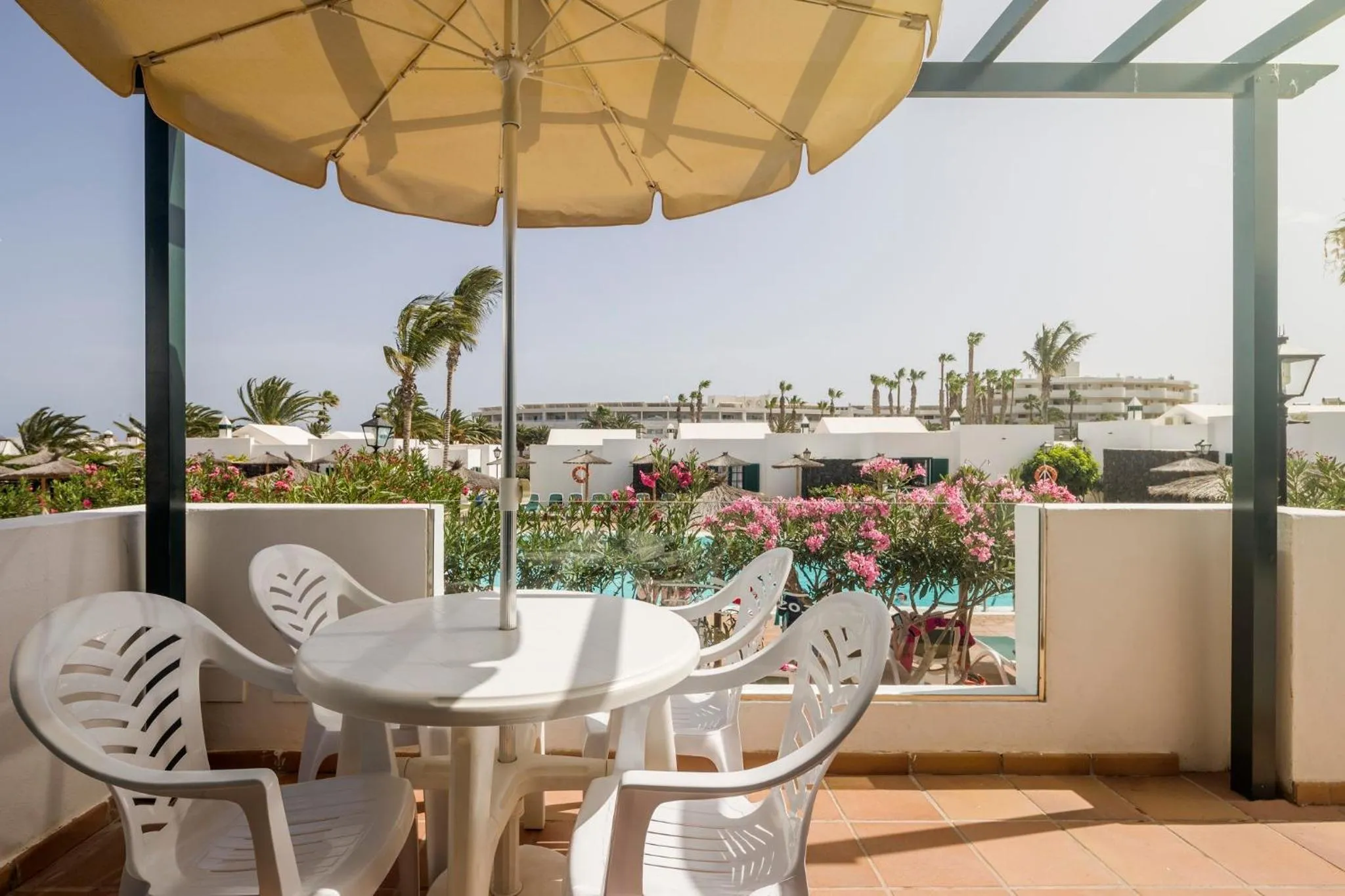Balcony/Terrace in ILUNION Costa Sal Lanzarote