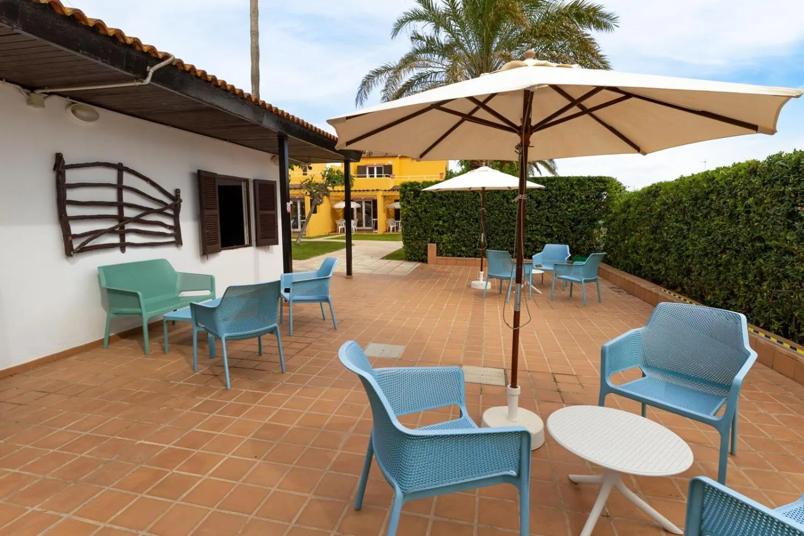 Patio in Apartamentos Ses Anneres