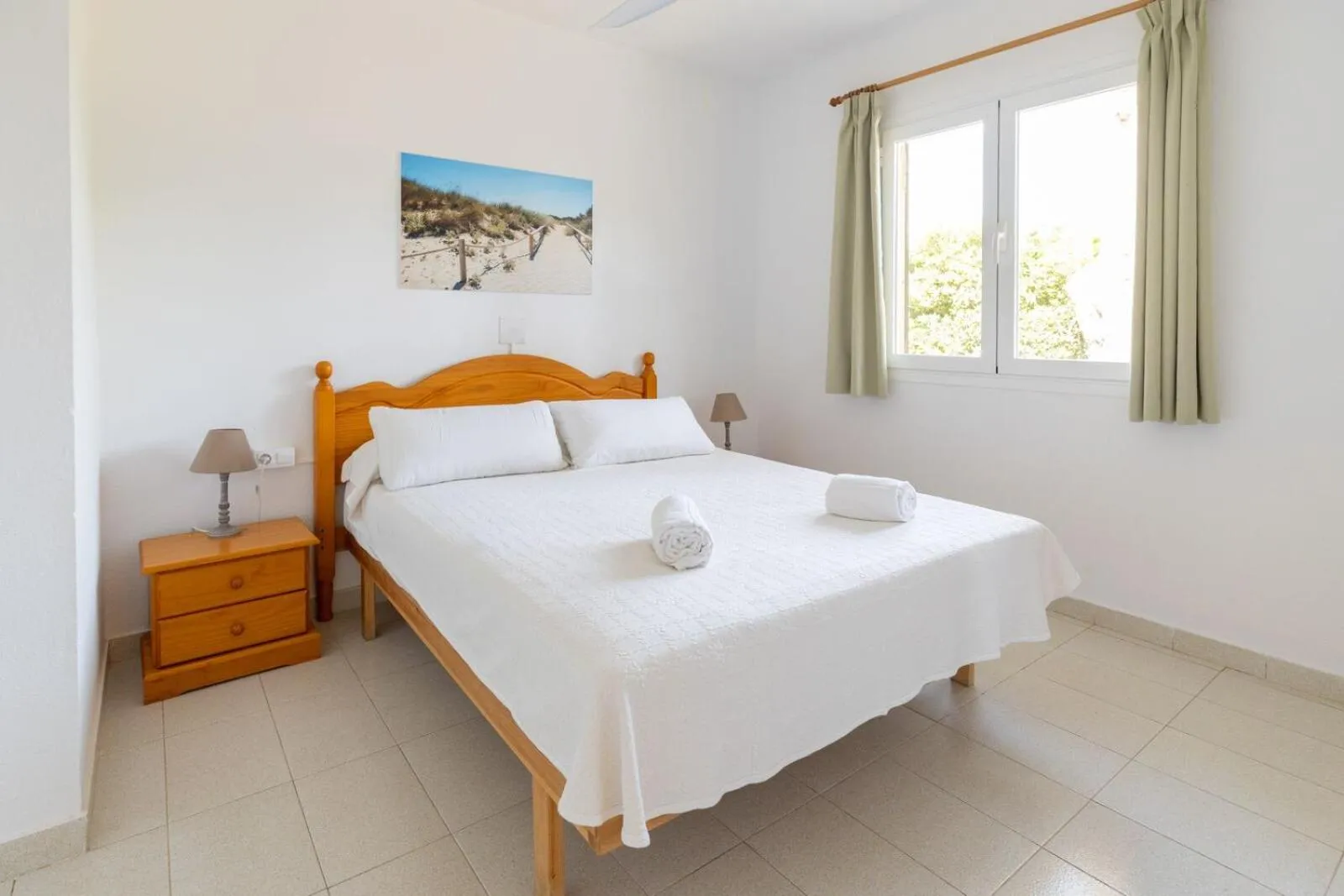 Bed in Apartamentos Ses Anneres