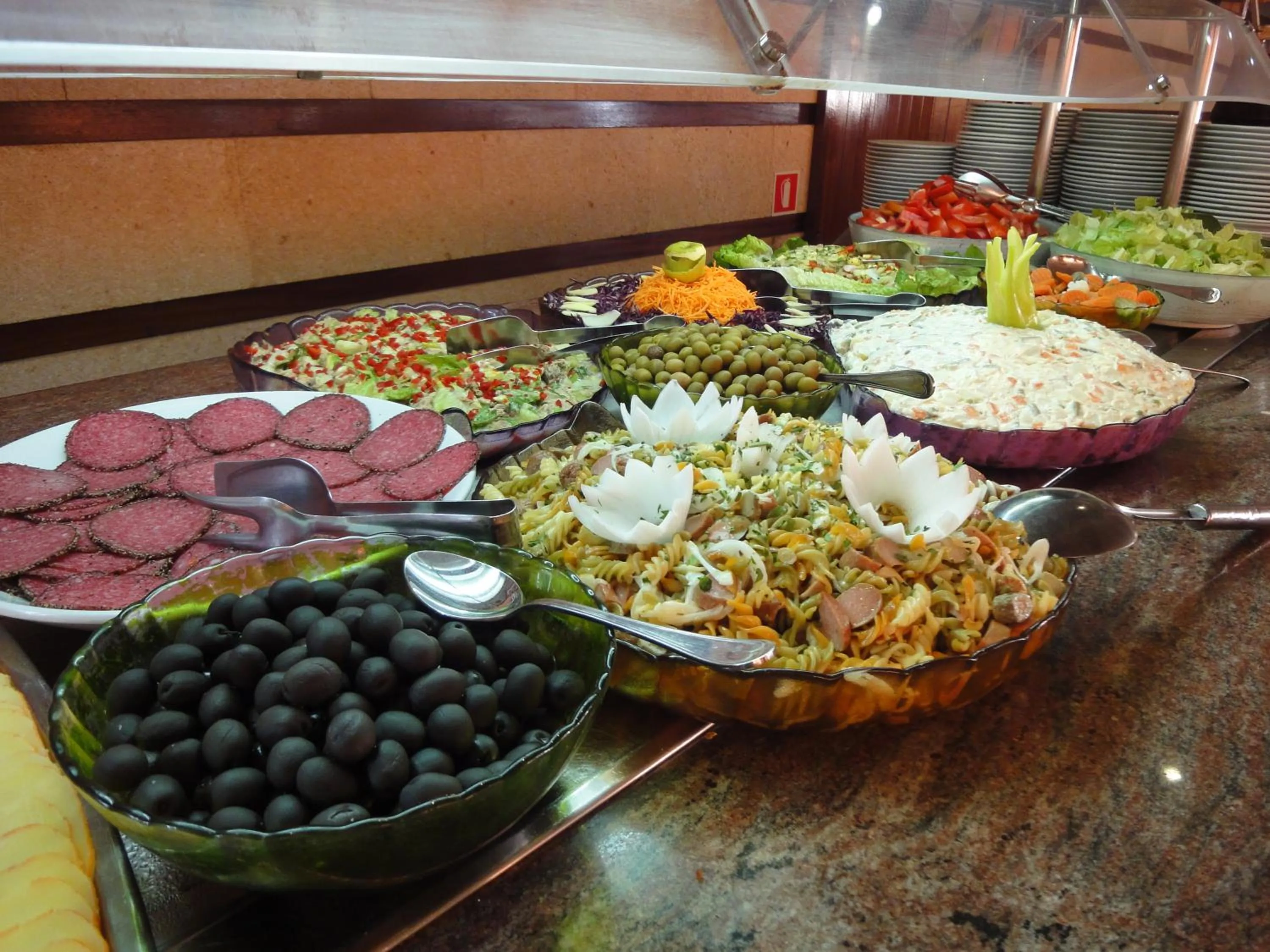 Food and drinks in Hotel Manaus