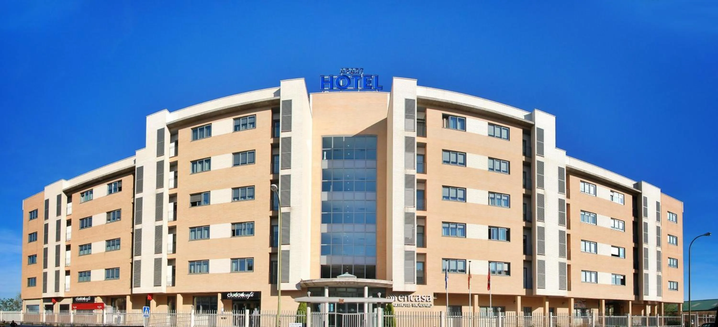 Property building in Aparthotel Encasa