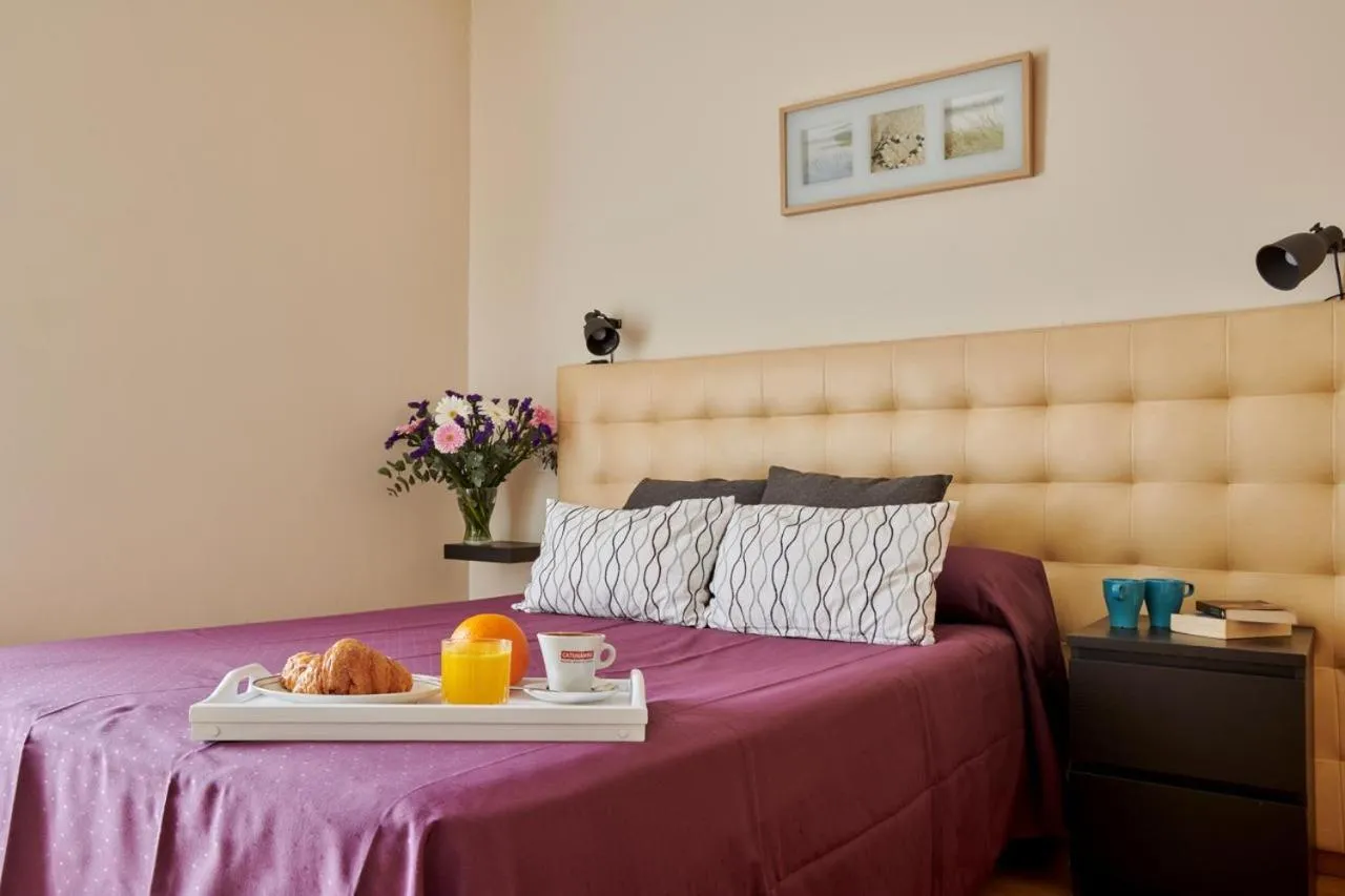 Bedroom, Bed in Aparthotel Encasa