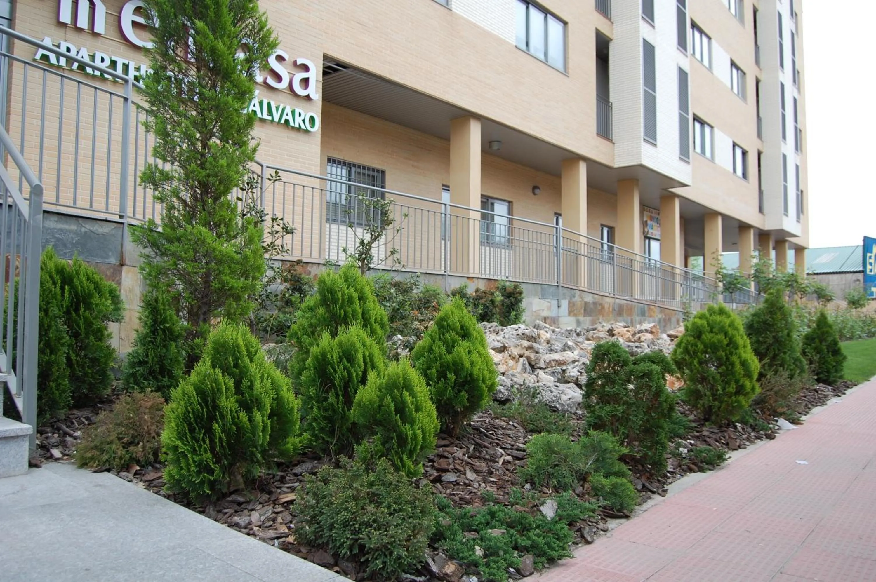 Property building in Aparthotel Encasa