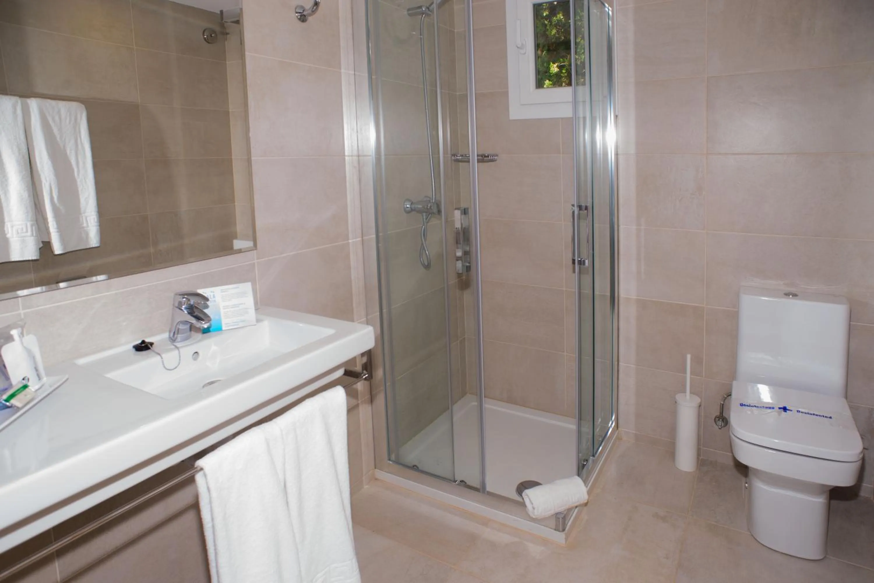 Bathroom in Cala Llenya Resort Ibiza