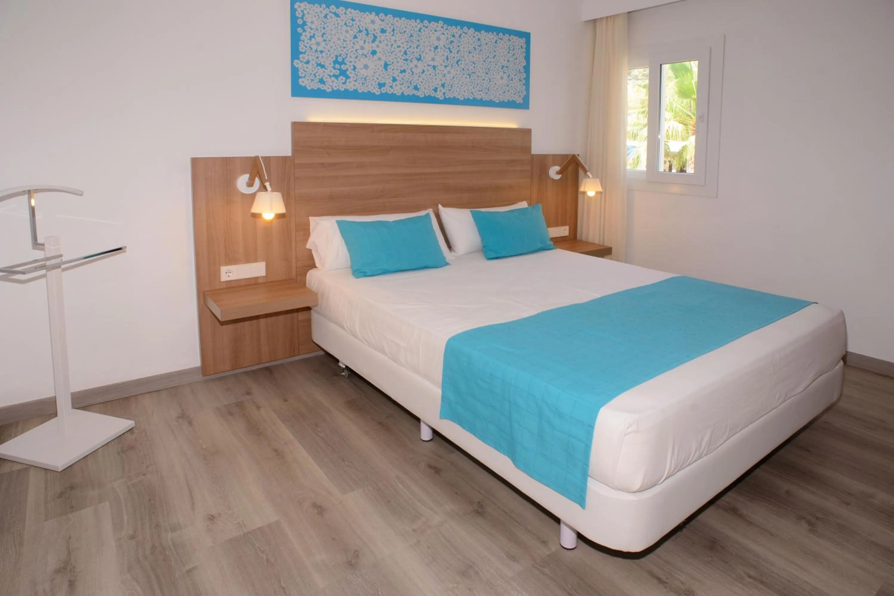 Photo of the whole room, Bed in Cala Llenya Resort Ibiza