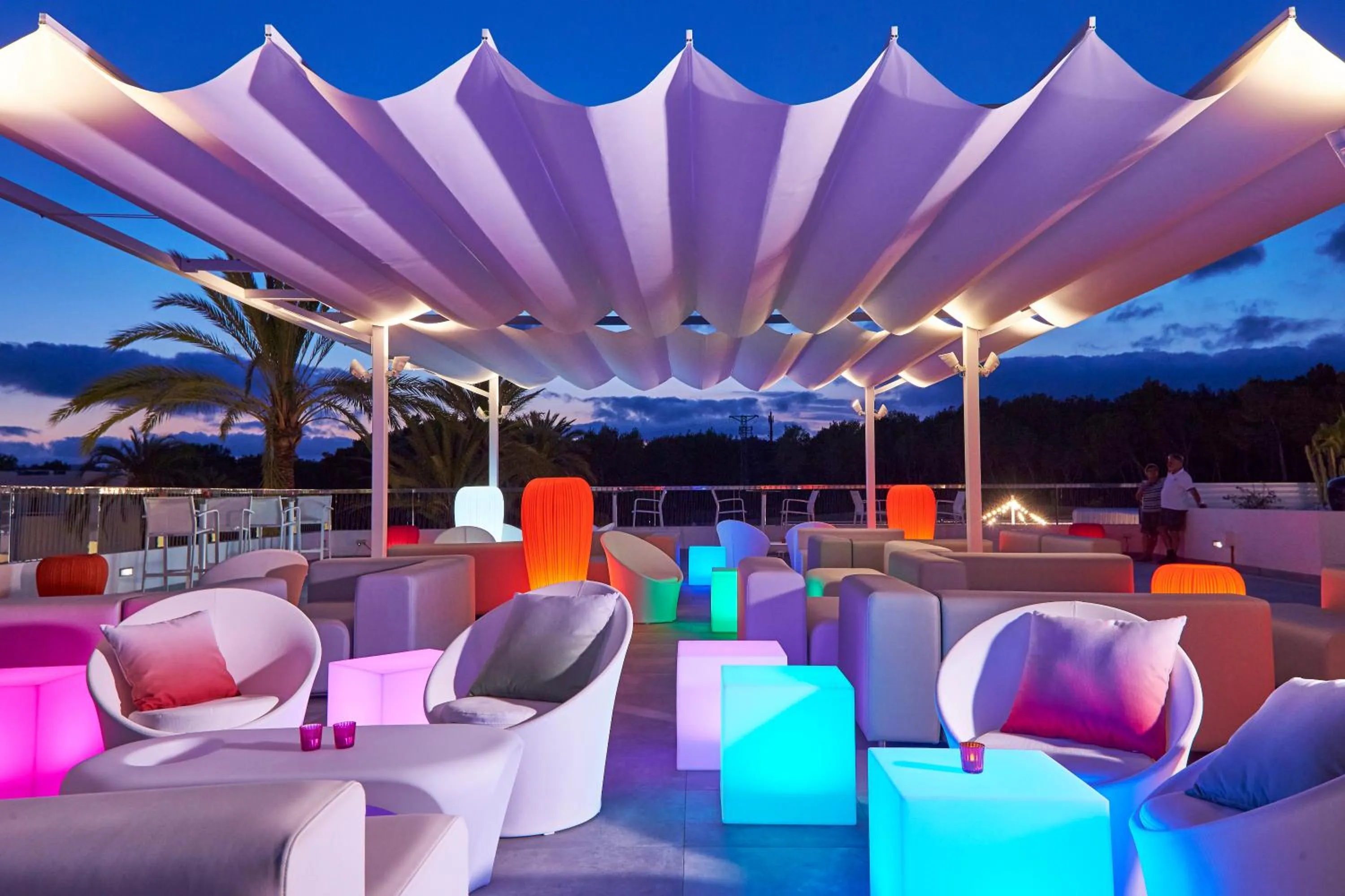 Lounge or bar in Cala Llenya Resort Ibiza