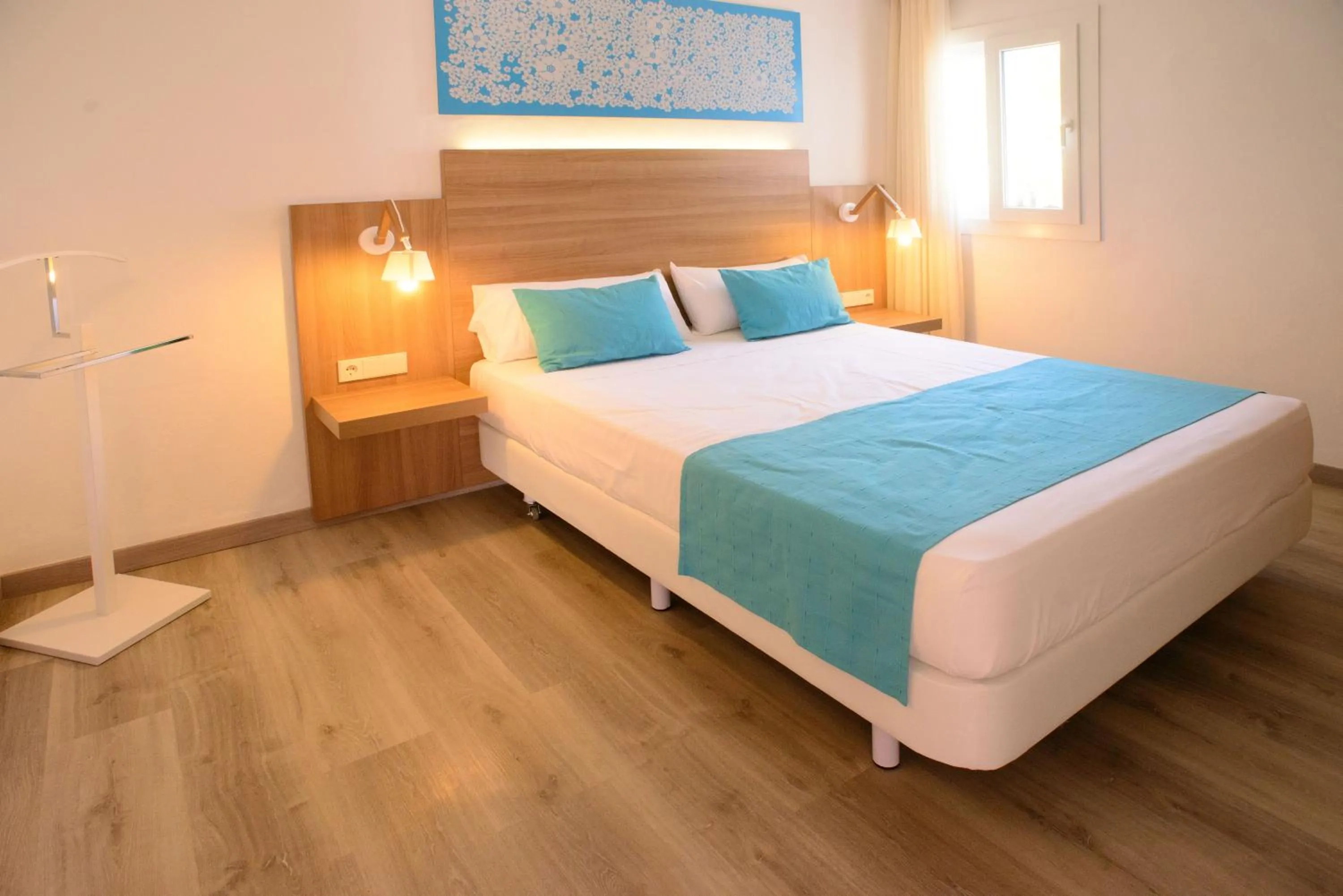 Photo of the whole room, Bed in Cala Llenya Resort Ibiza
