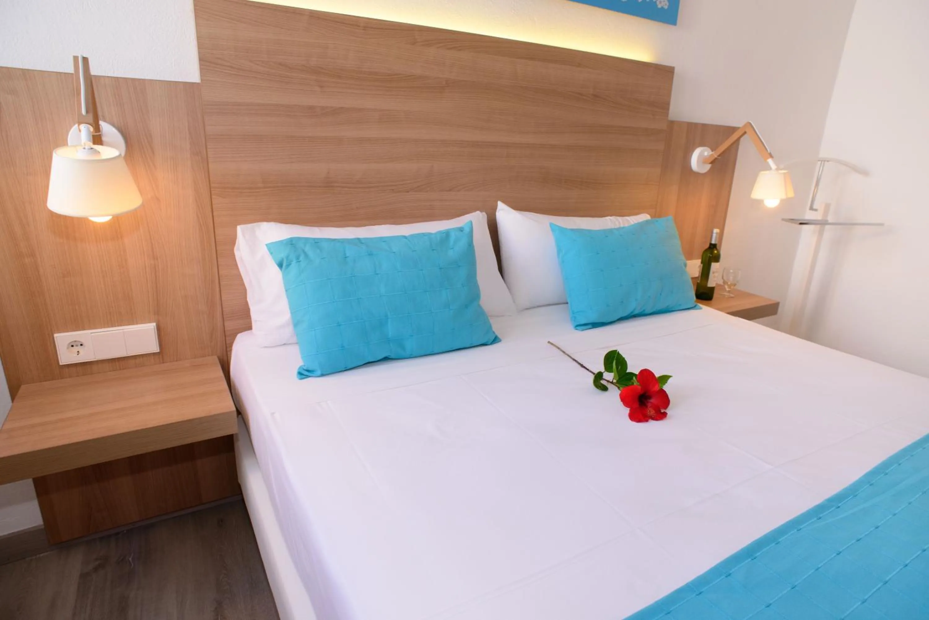 Bed in Cala Llenya Resort Ibiza