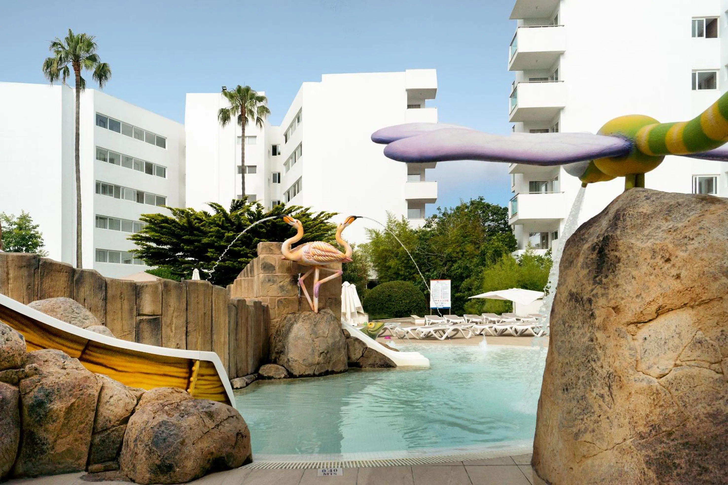 Children play ground in Globales Maioris