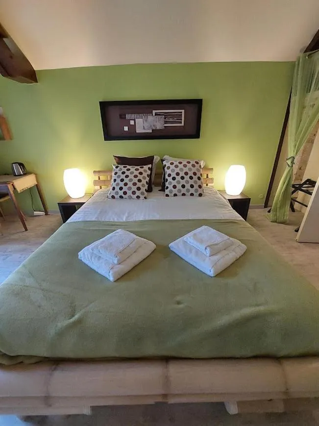 Bed in Le Moulin du Porteil