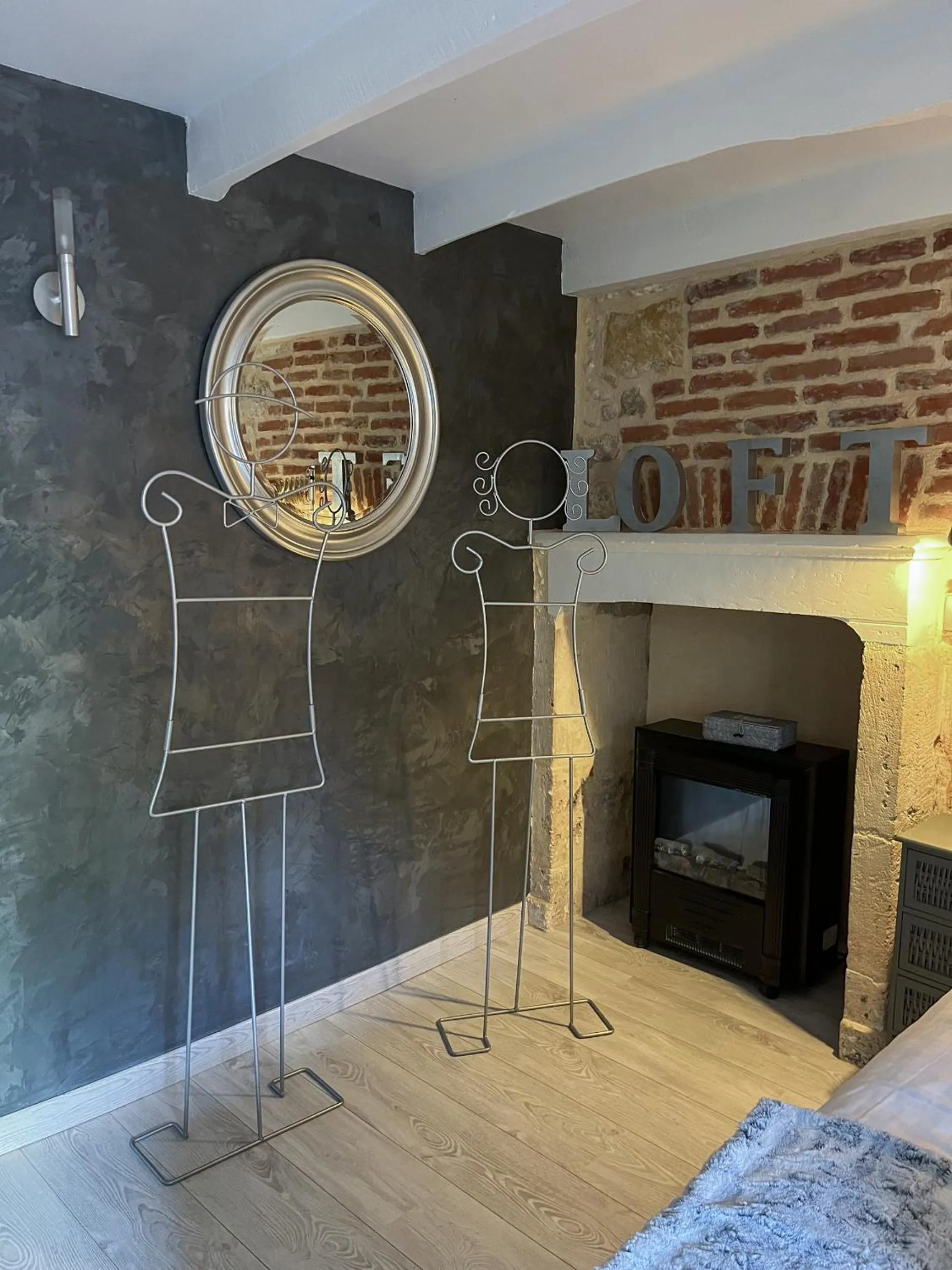 Bedroom in Le Moulin du Porteil