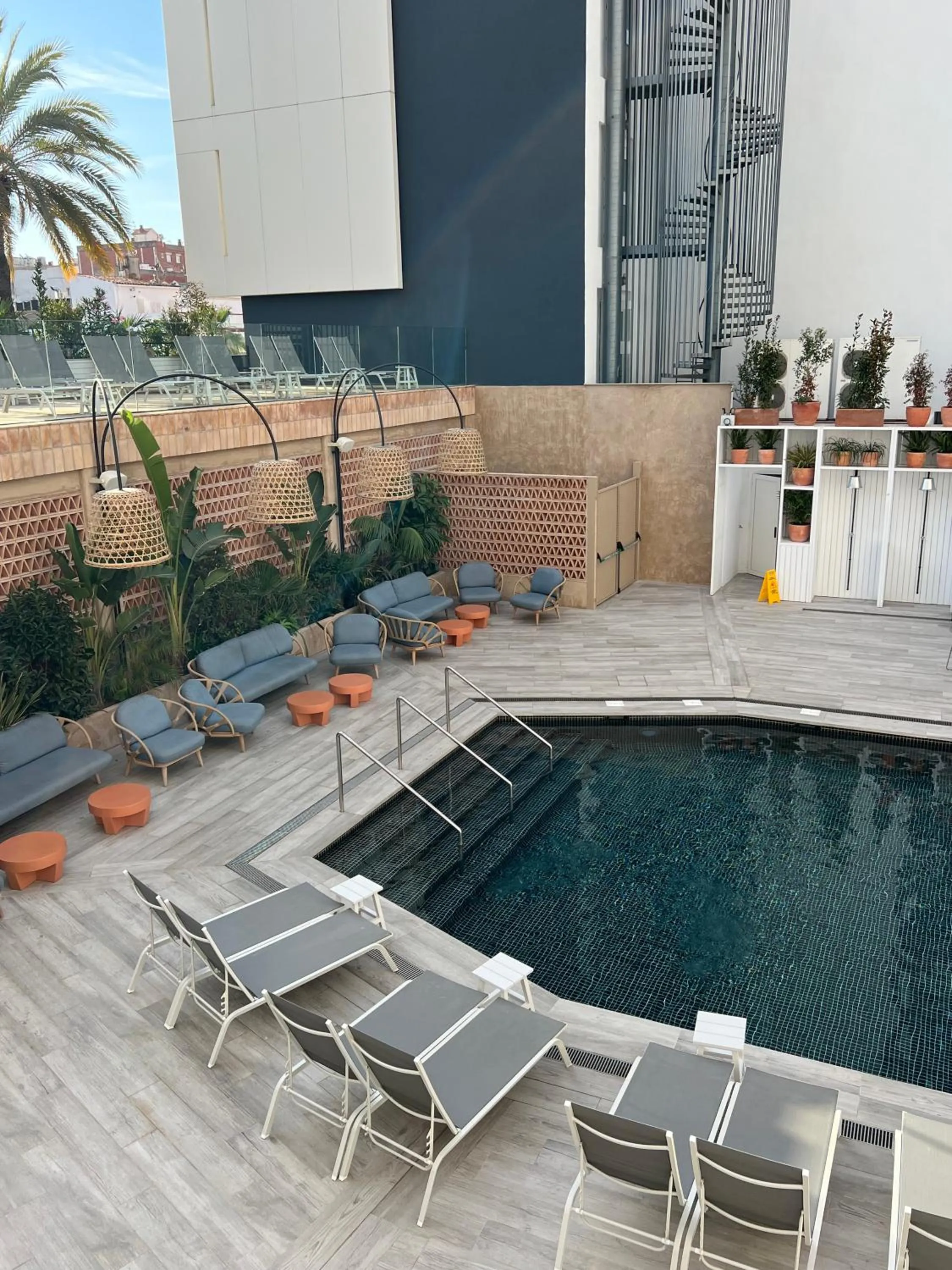 Swimming pool in Gran Hotel Flamingo-Adults Only older 18 years old