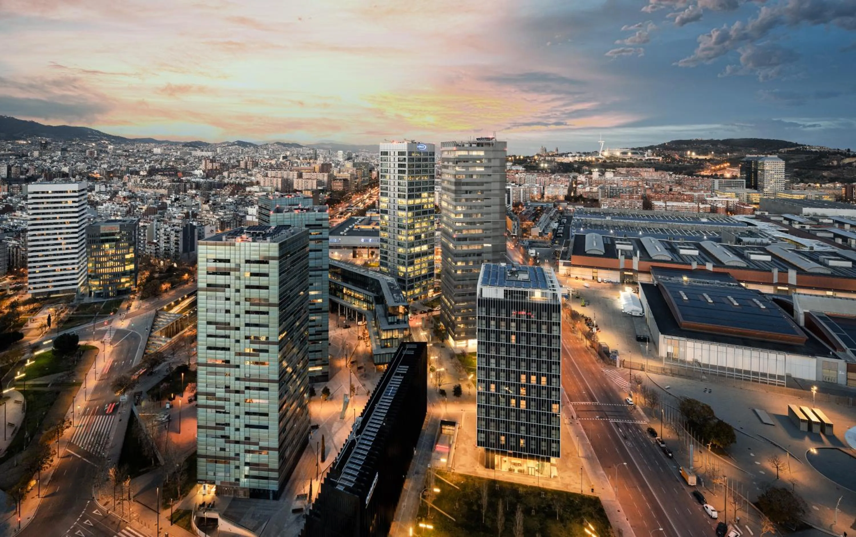 View (from property/room) in Hotel Porta Fira 4* Sup