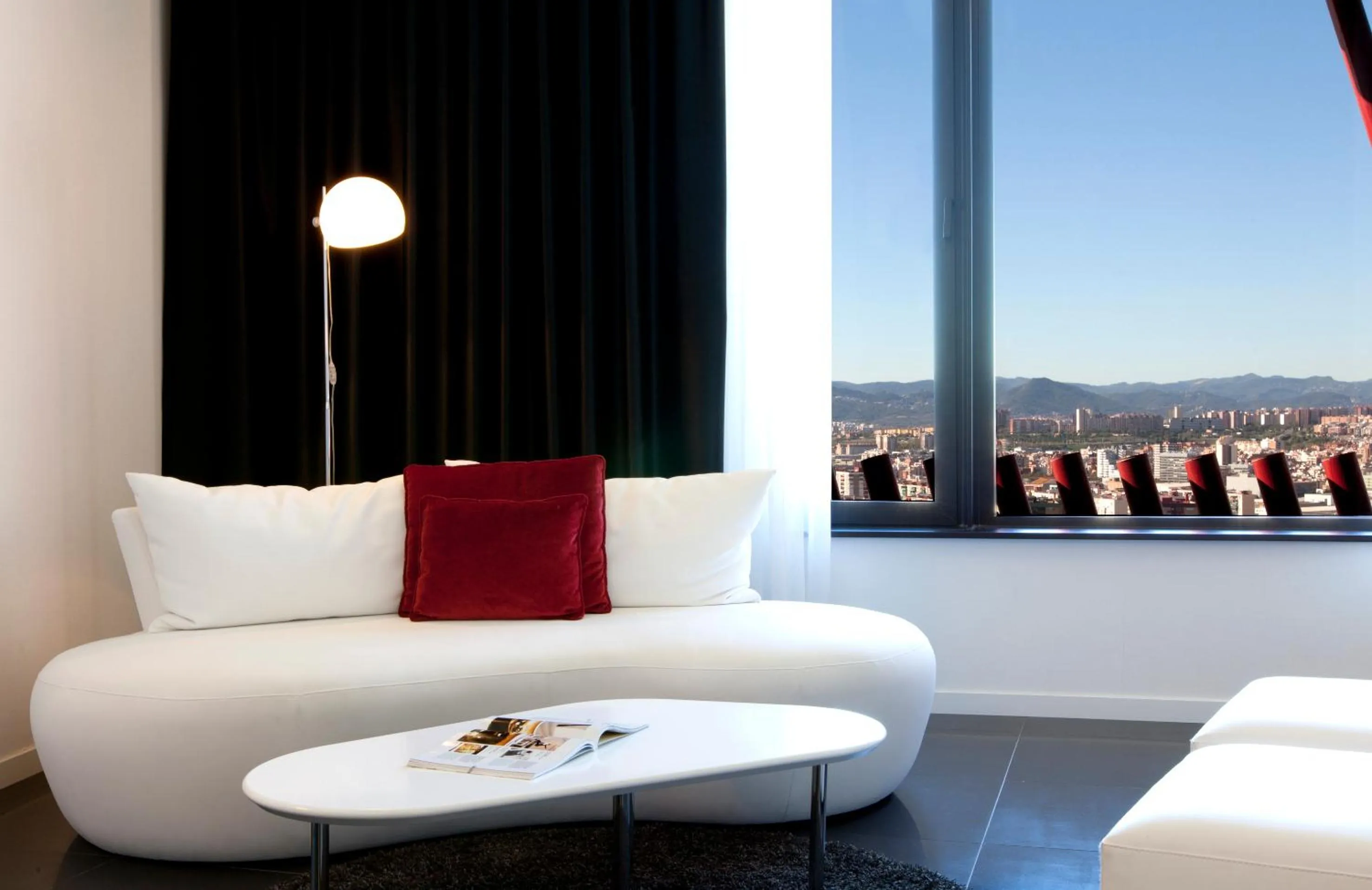 Seating area in Hotel Porta Fira 4* Sup