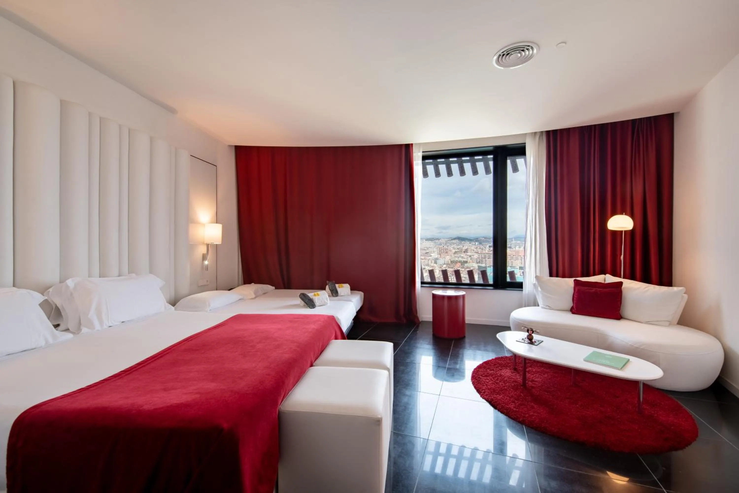 Bedroom, Bed in Hotel Porta Fira 4* Sup