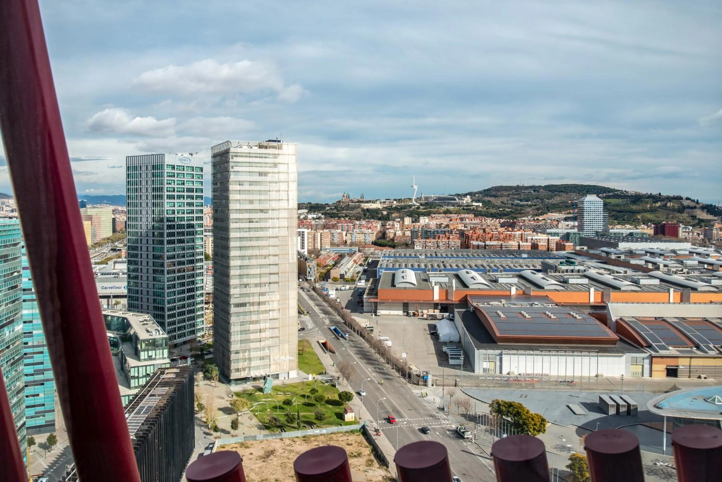 View (from property/room) in Hotel Porta Fira 4* Sup