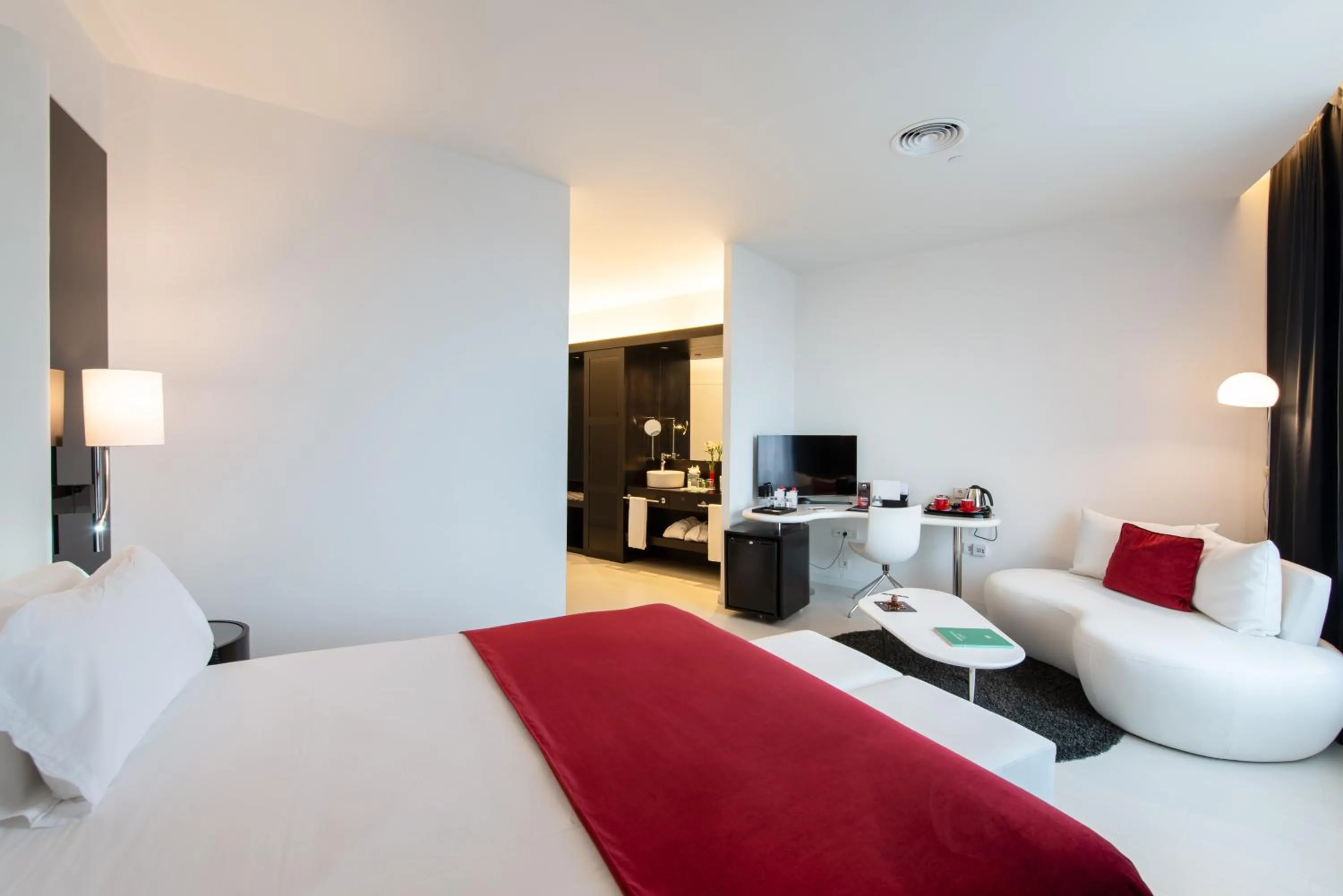 Bedroom, Bed in Hotel Porta Fira 4* Sup