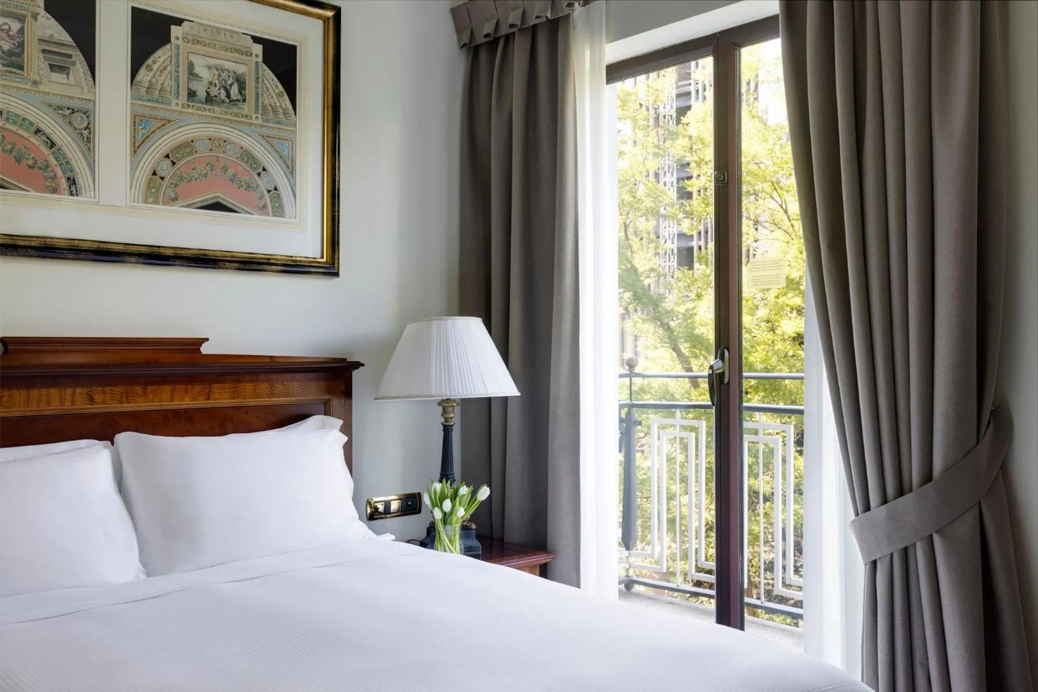 Bed in InterContinental Madrid by IHG