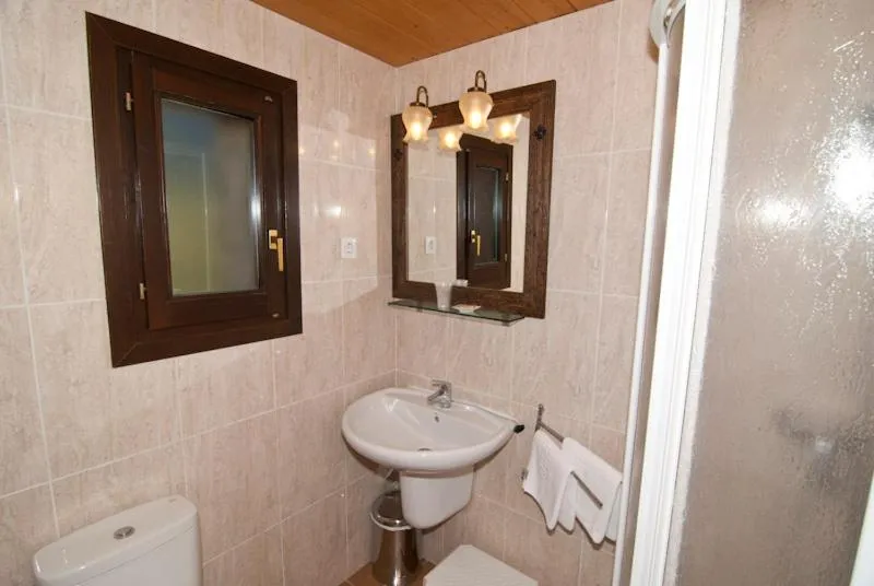 Bathroom in Hostal Parque Natural