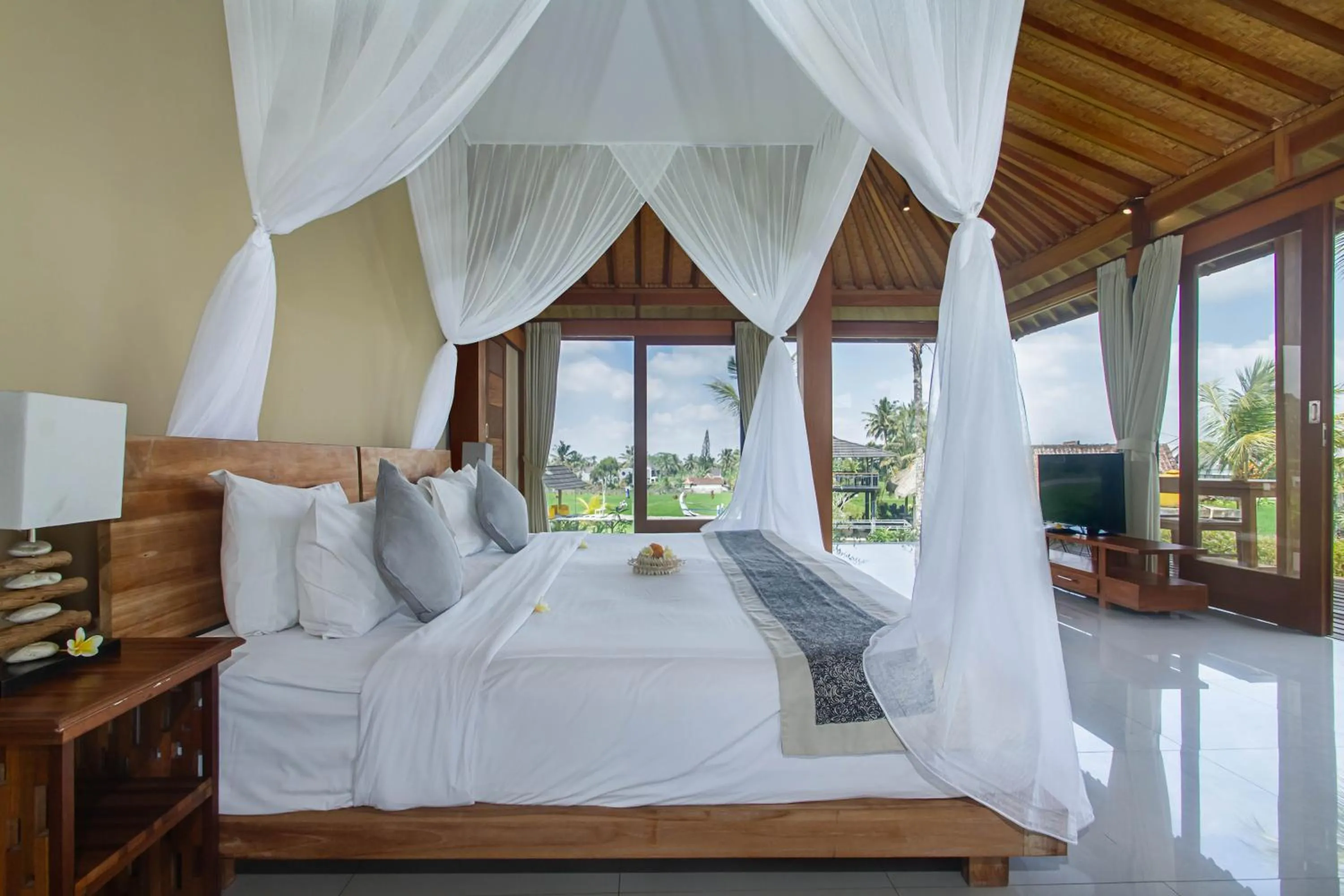 Bed in Kabinawa Ubud Villas by GenuineHost