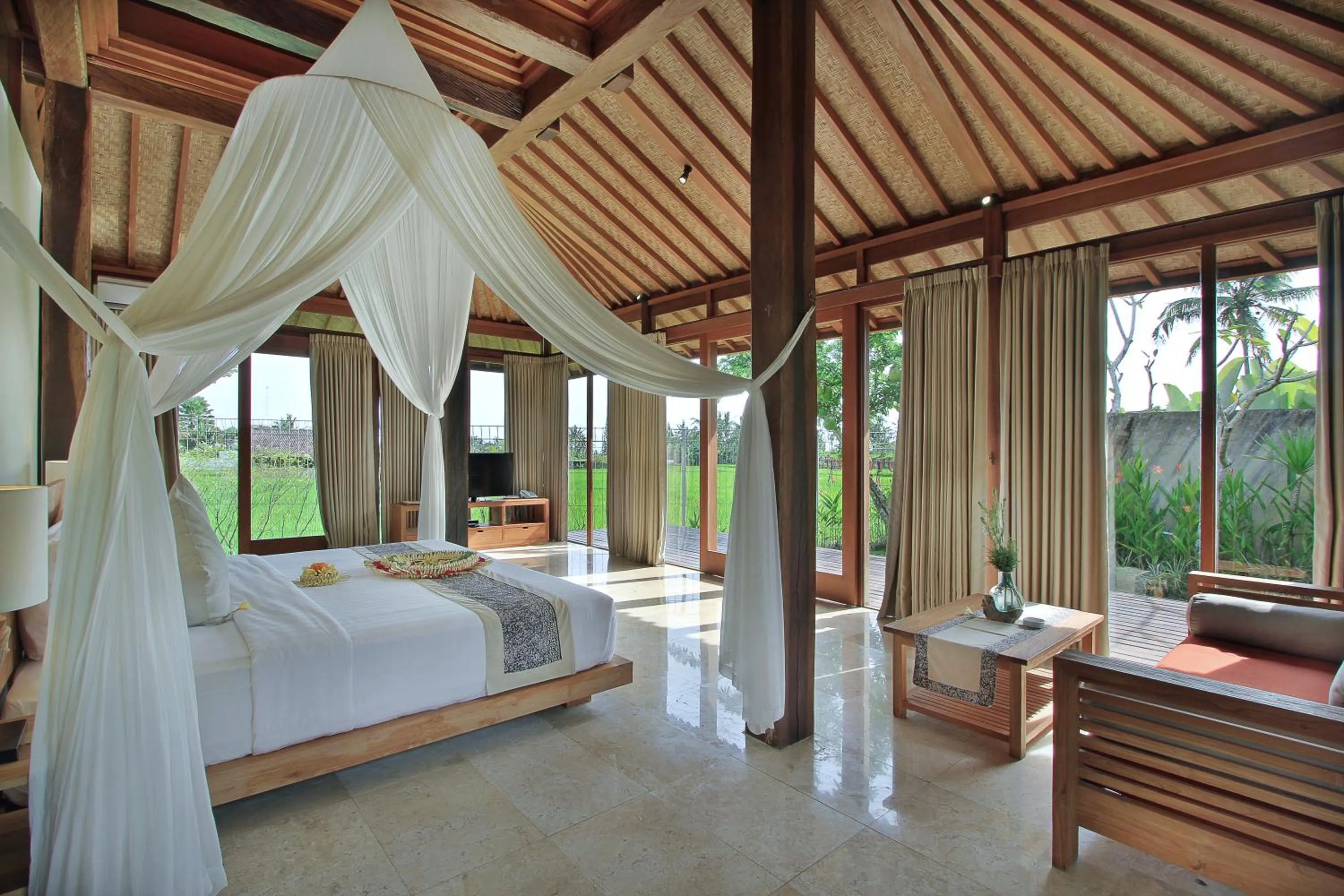 Bed in Kabinawa Ubud Villas by GenuineHost