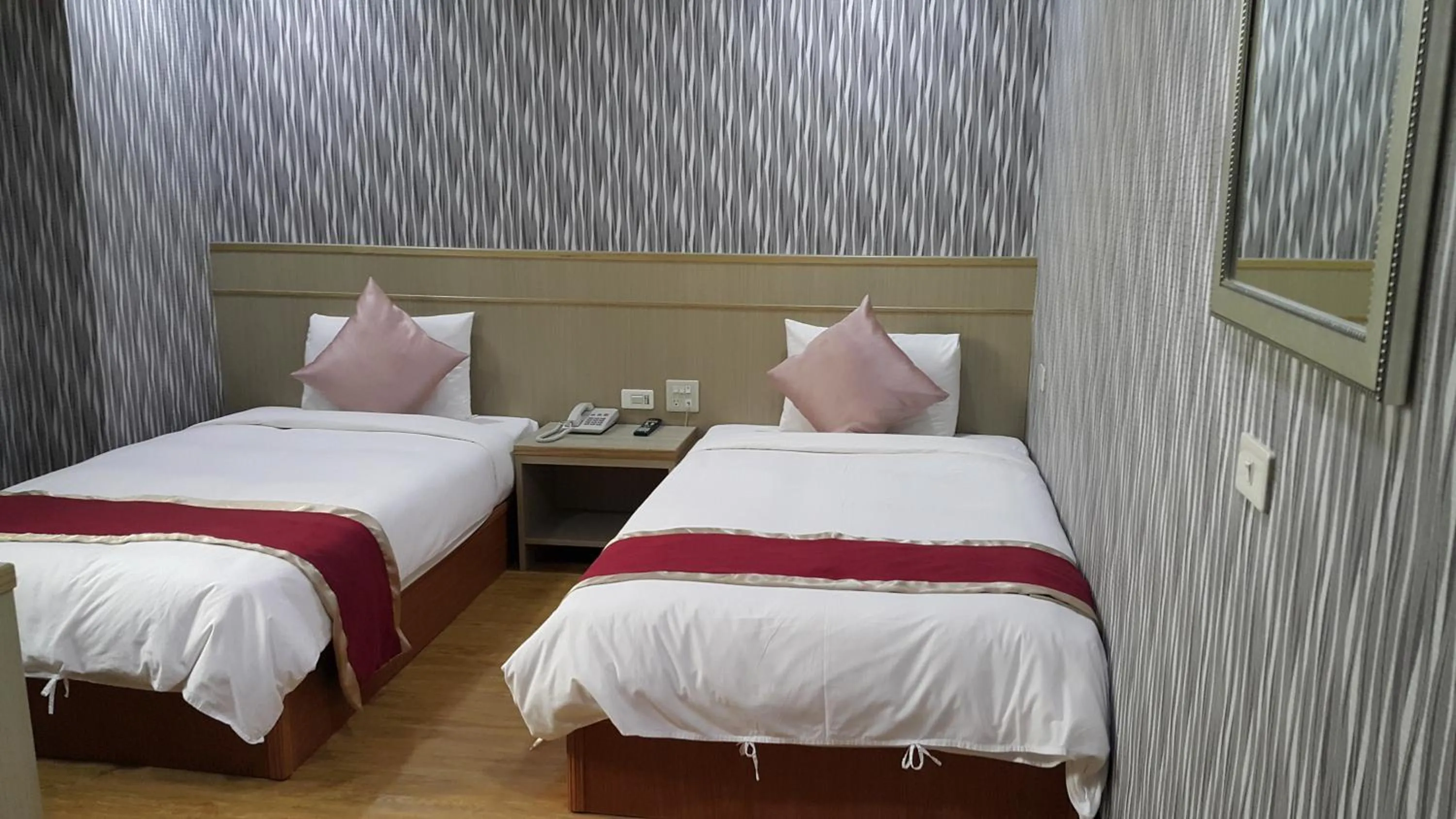 Bed in Mei Hua Hotel