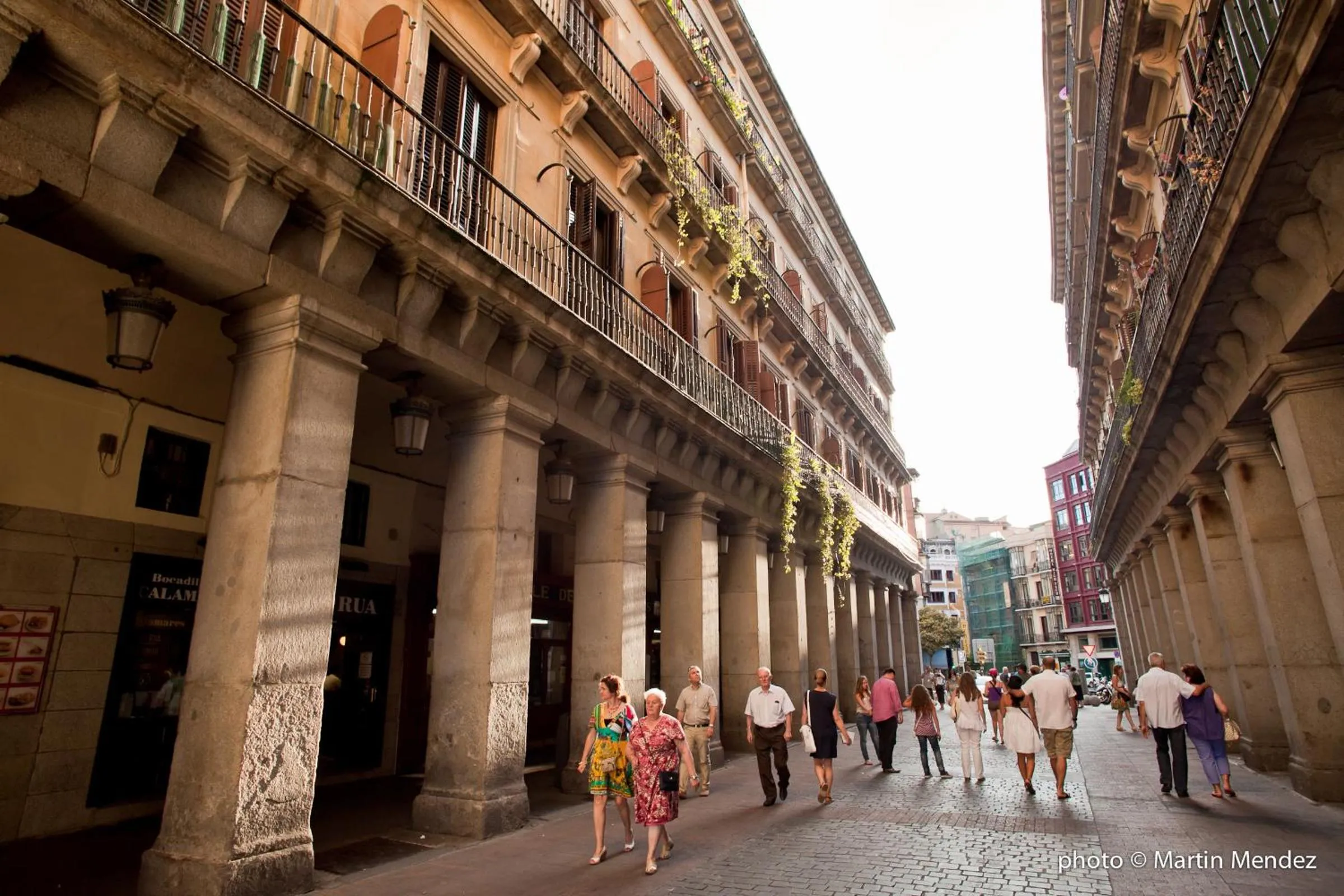 Facade/entrance in Hostal La Casa de La Plaza